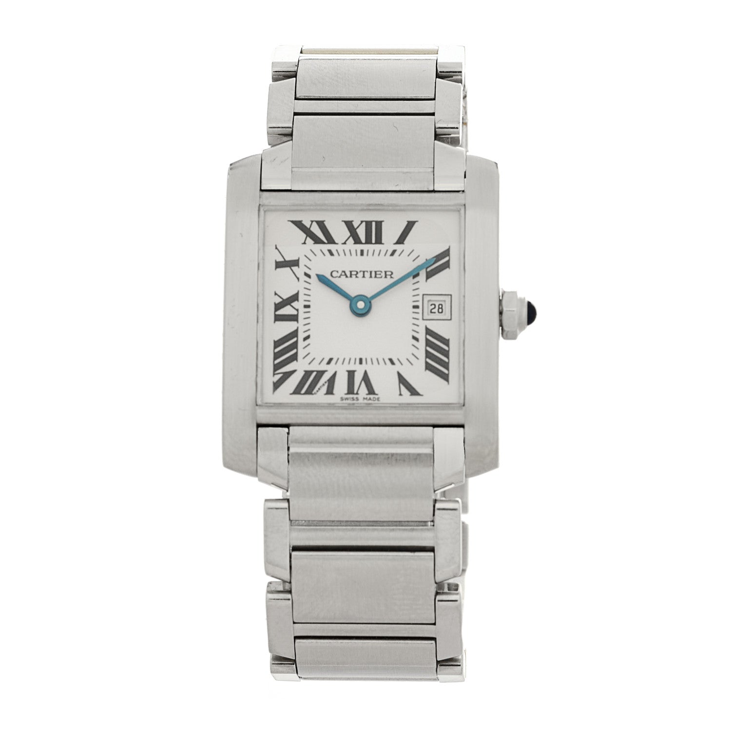 Cartier Stainless Steel 25mm Tank Francaise Quartz Watch 1786505