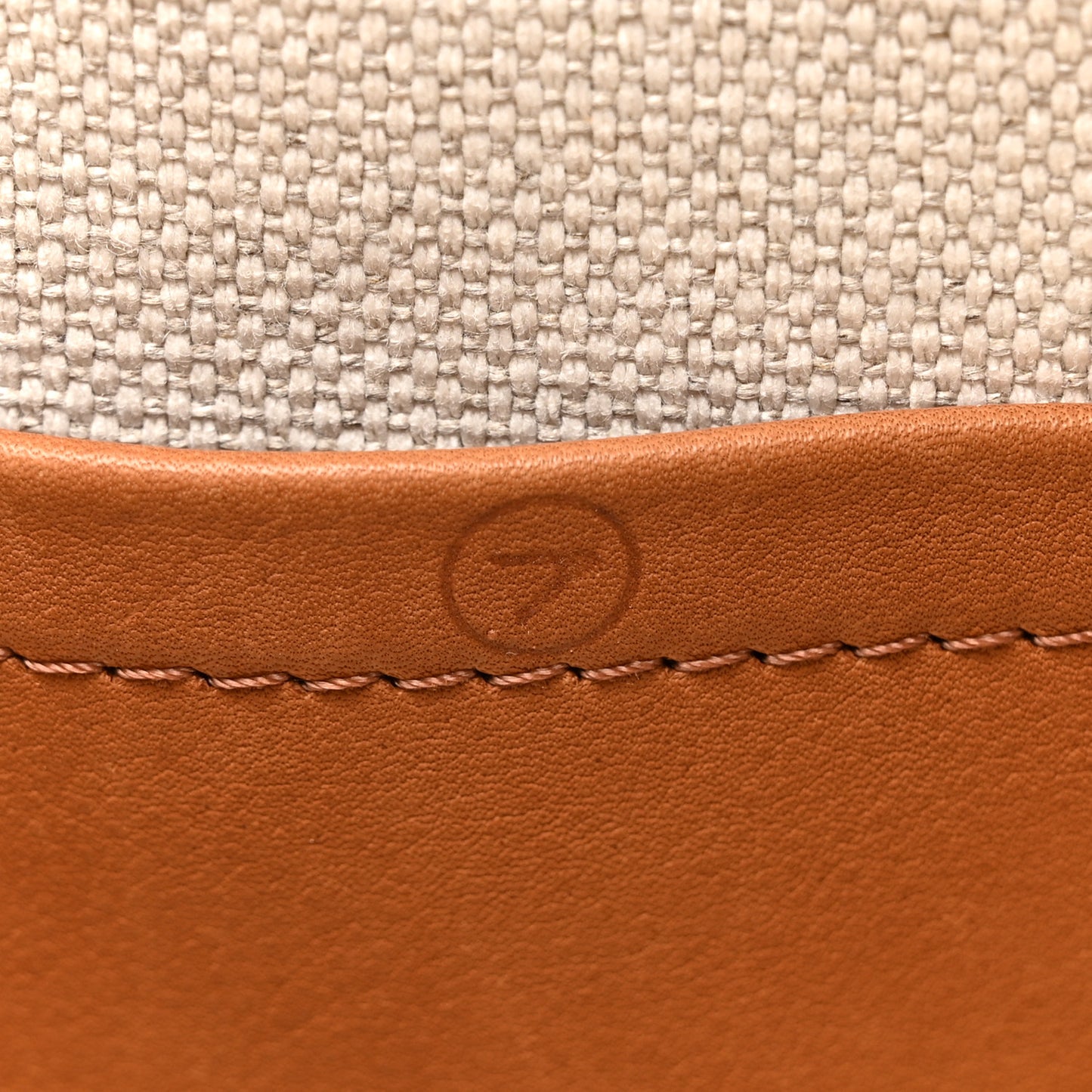 Cuir Millesime Porte-Documents Voyage PM Tan