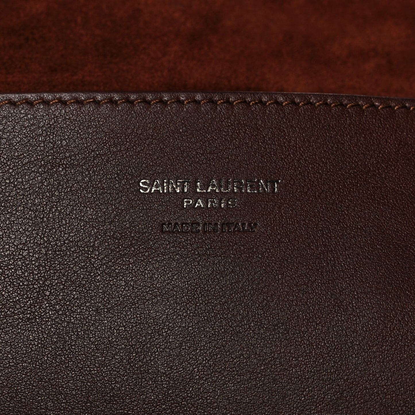 Calfskin Woven Patti Tote Brown
