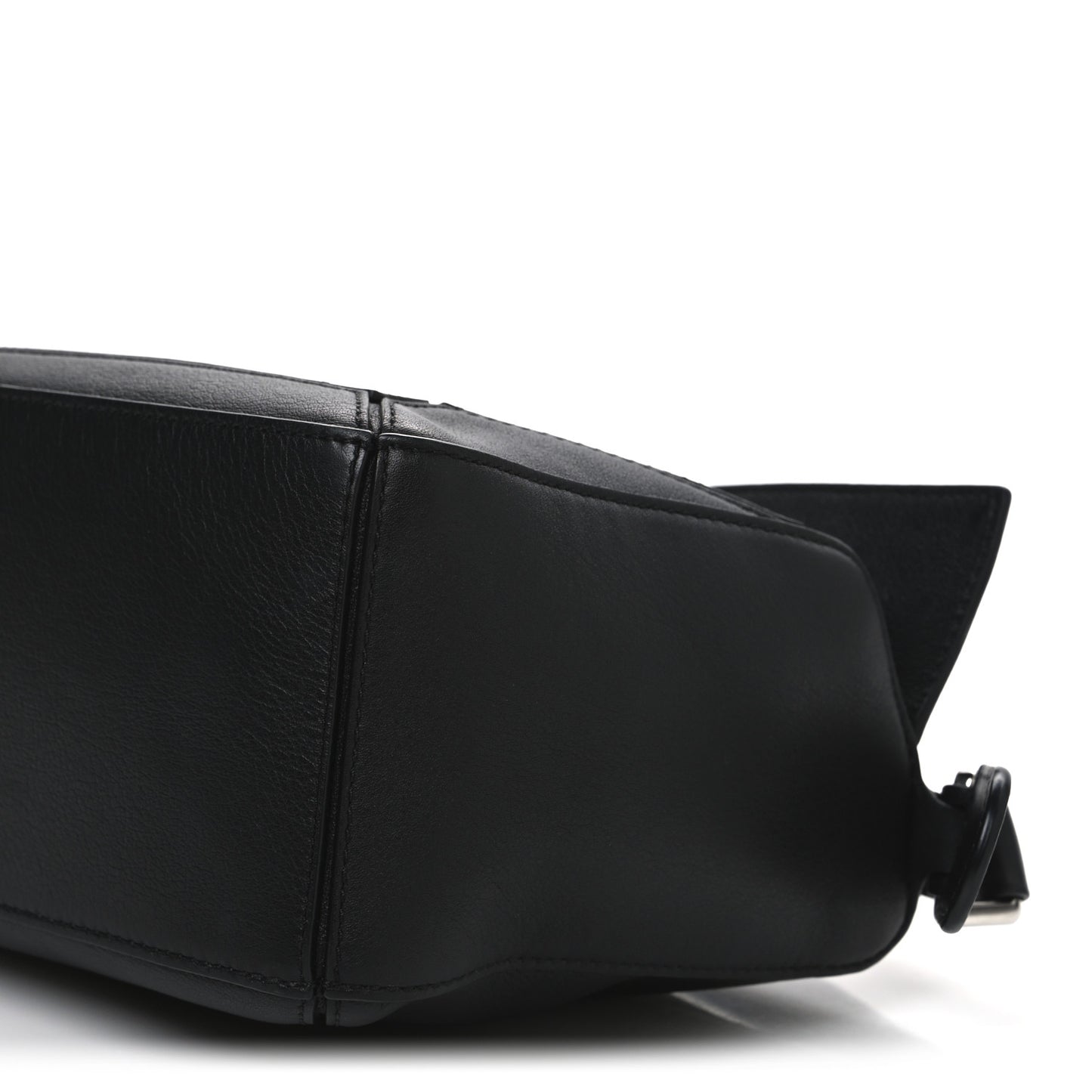 Calfskin Small Puzzle Bag Black