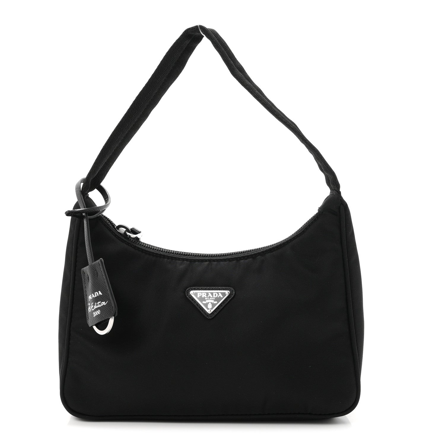 Prada Tessuto Nylon Mini Re-Edition 2000 Bag Black 1973605