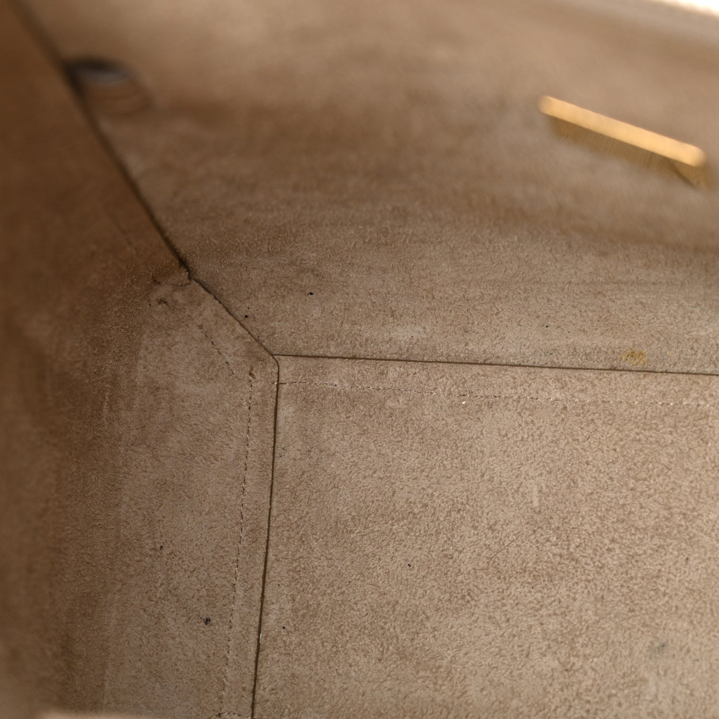 Grained Calfskin Micro Belt Bag Light Taupe