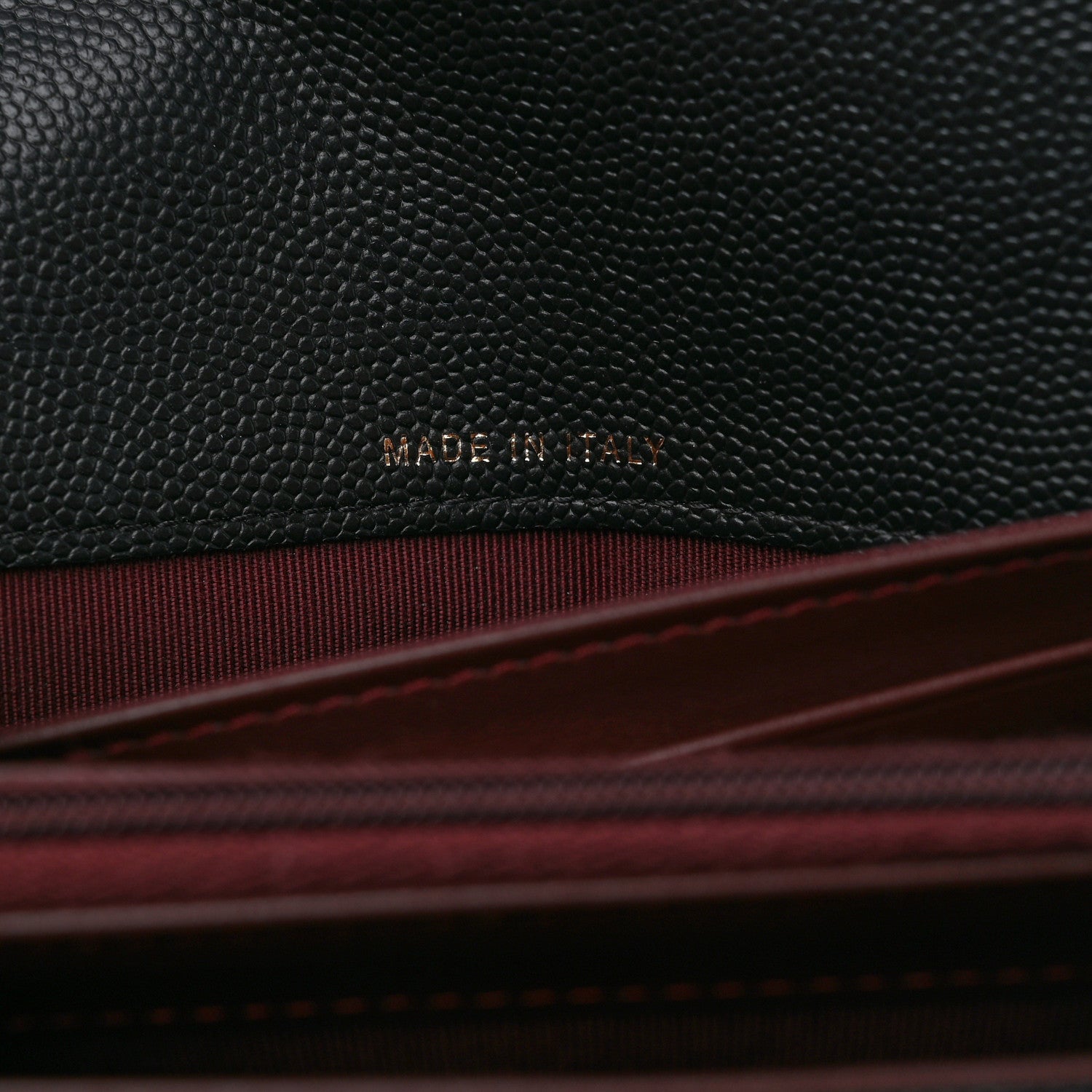 Chanel Caviar Quilted Medium Flap Wallet Black 7 of 9