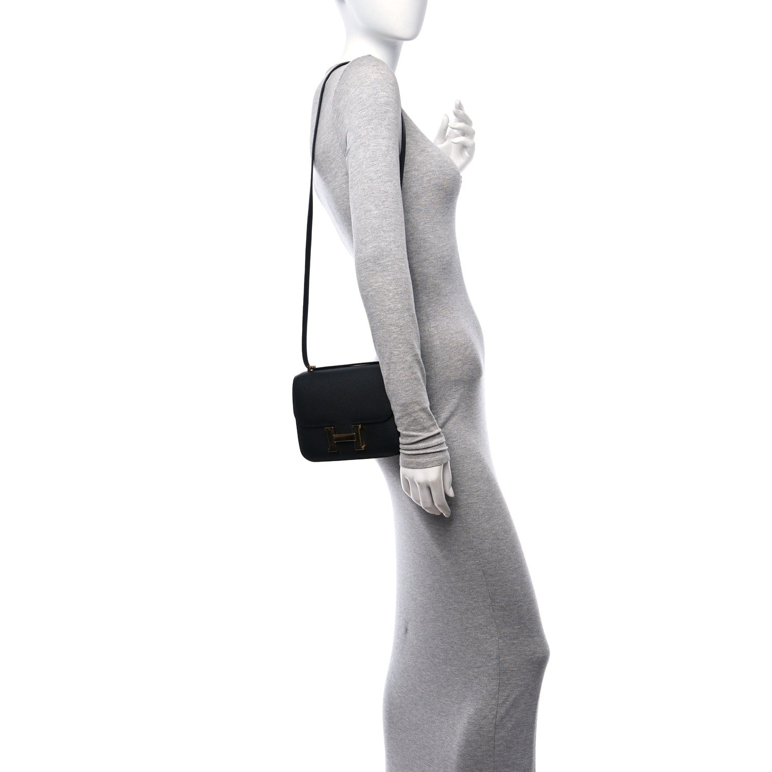 Hermes Epsom Constance 18 Black 2 of 11