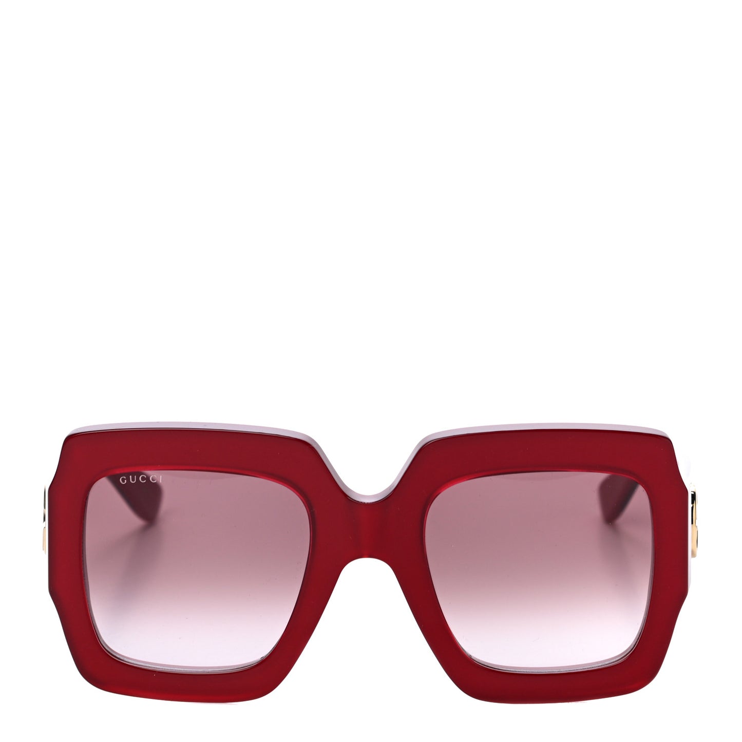 Square Web Frame GG0178S Sunglasses Red