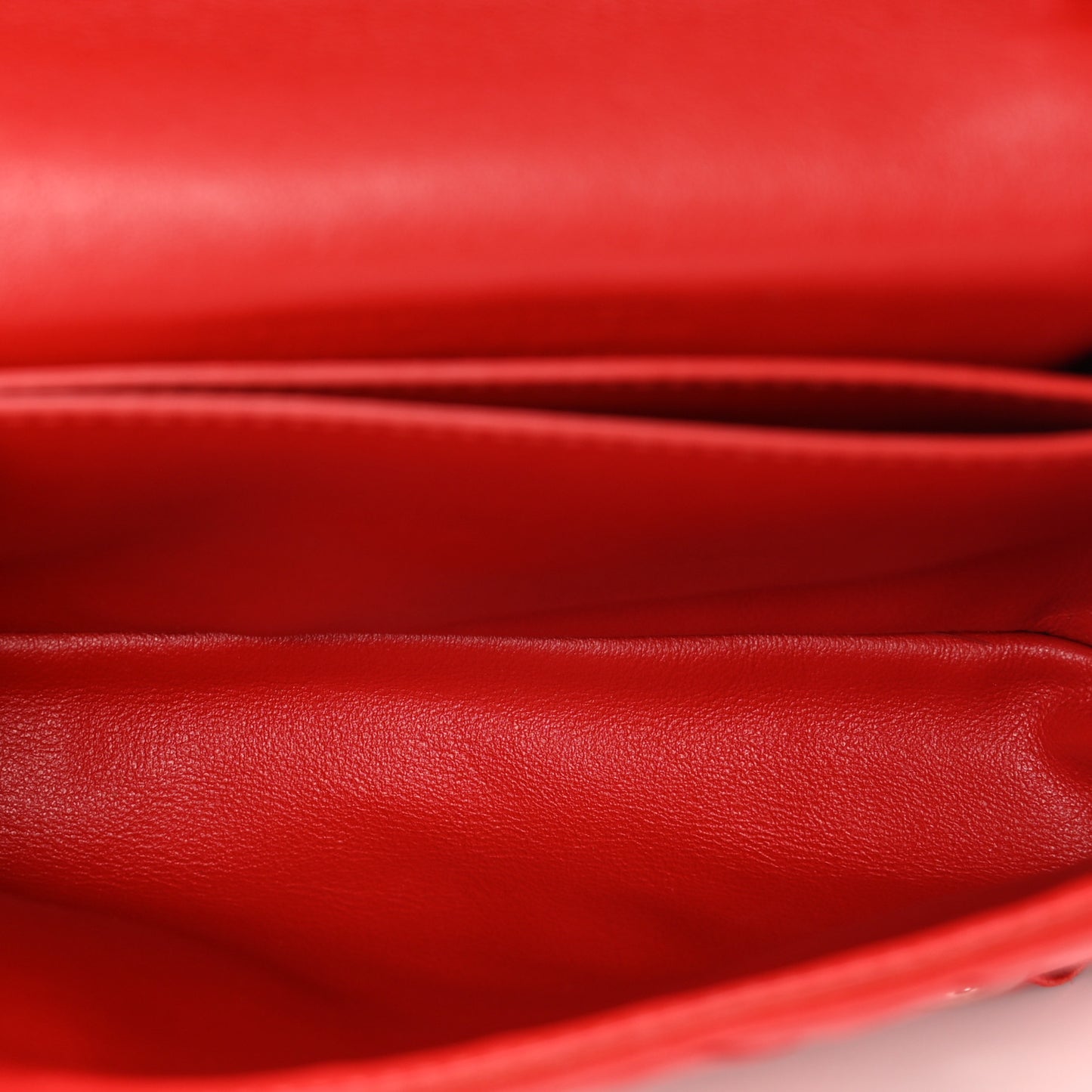 Nappa Intrecciato Mini Crossbody Red