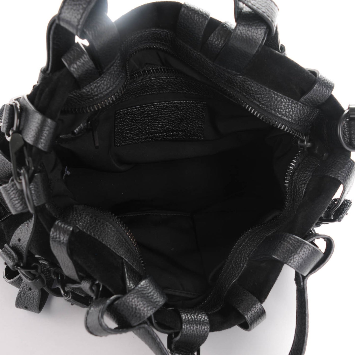 Suede Kirsten Satchel Black