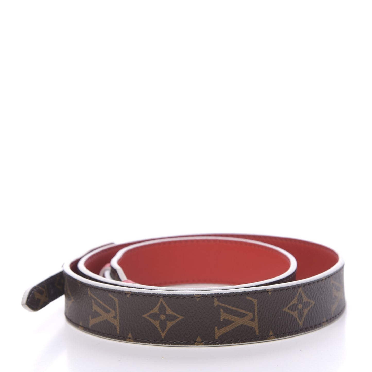 Monogram Bandouliere Shoulder Strap XL Coquelicot