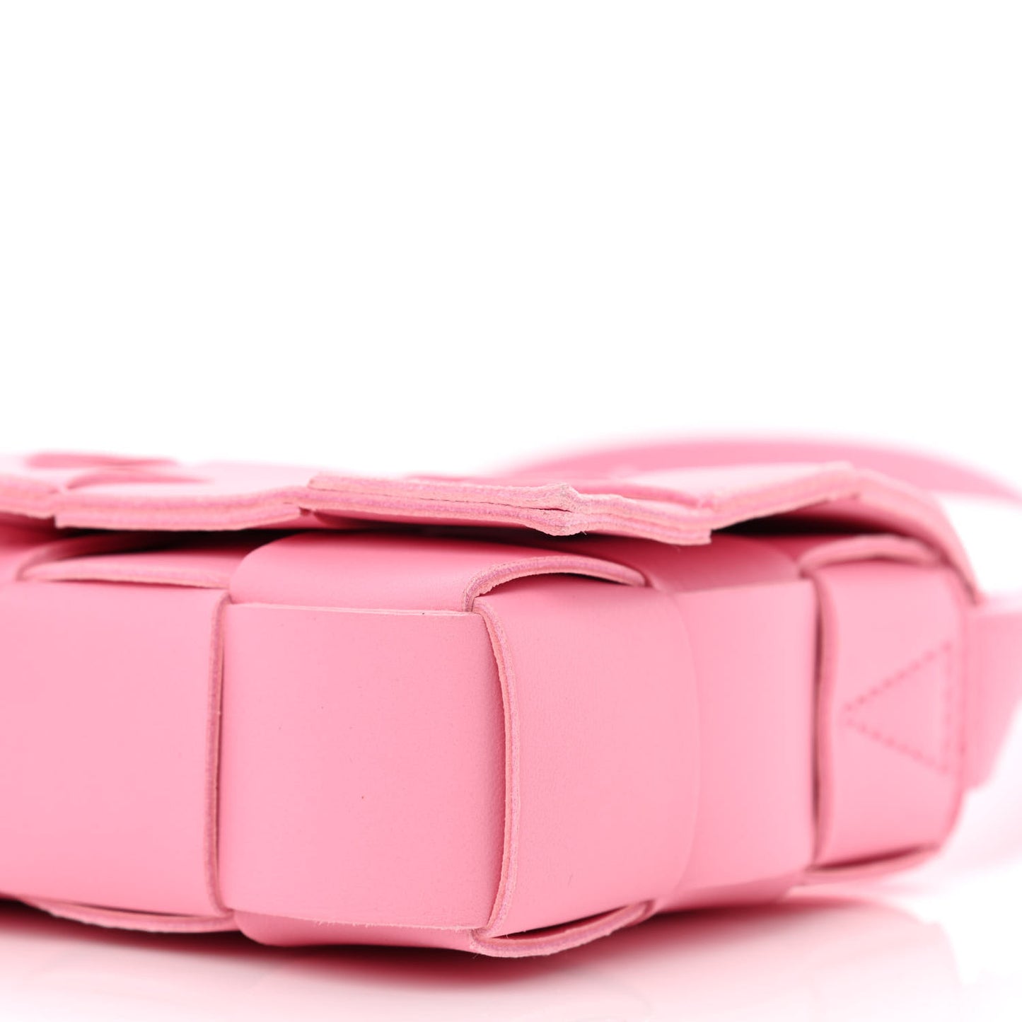 Lambskin Maxi Intrecciato Small Cassette Crossbody Bag Ribbon