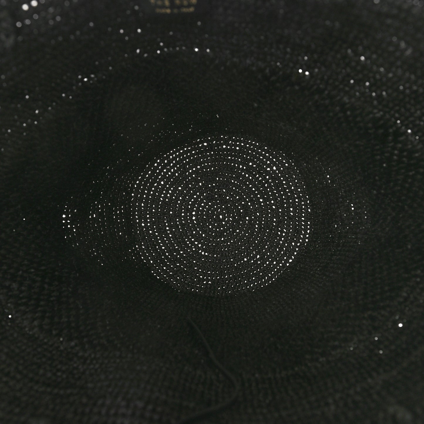 Raffia Emilie Tote Bag Black