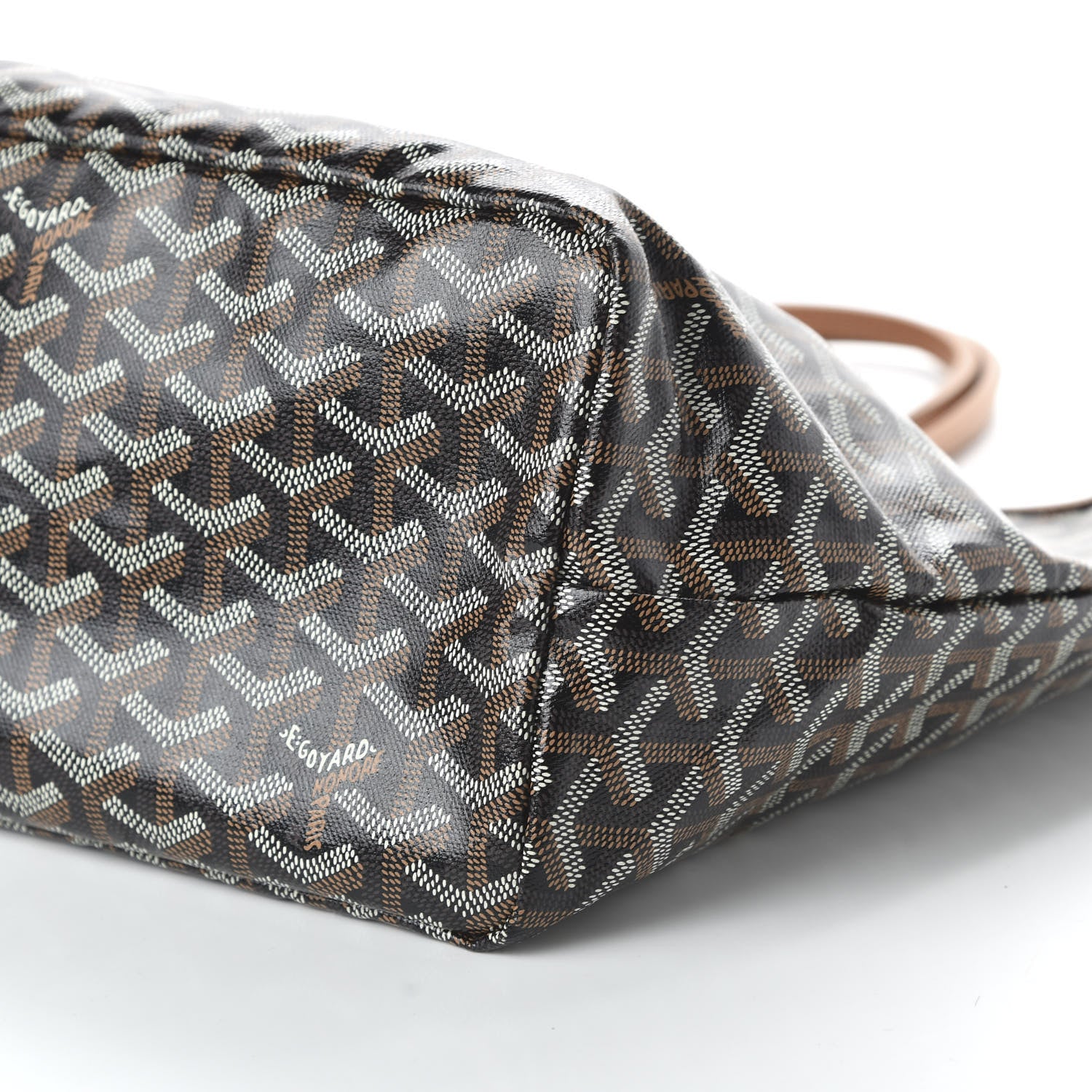 Goyard Goyardine Saint Louis PM Black Gold 7 of 8