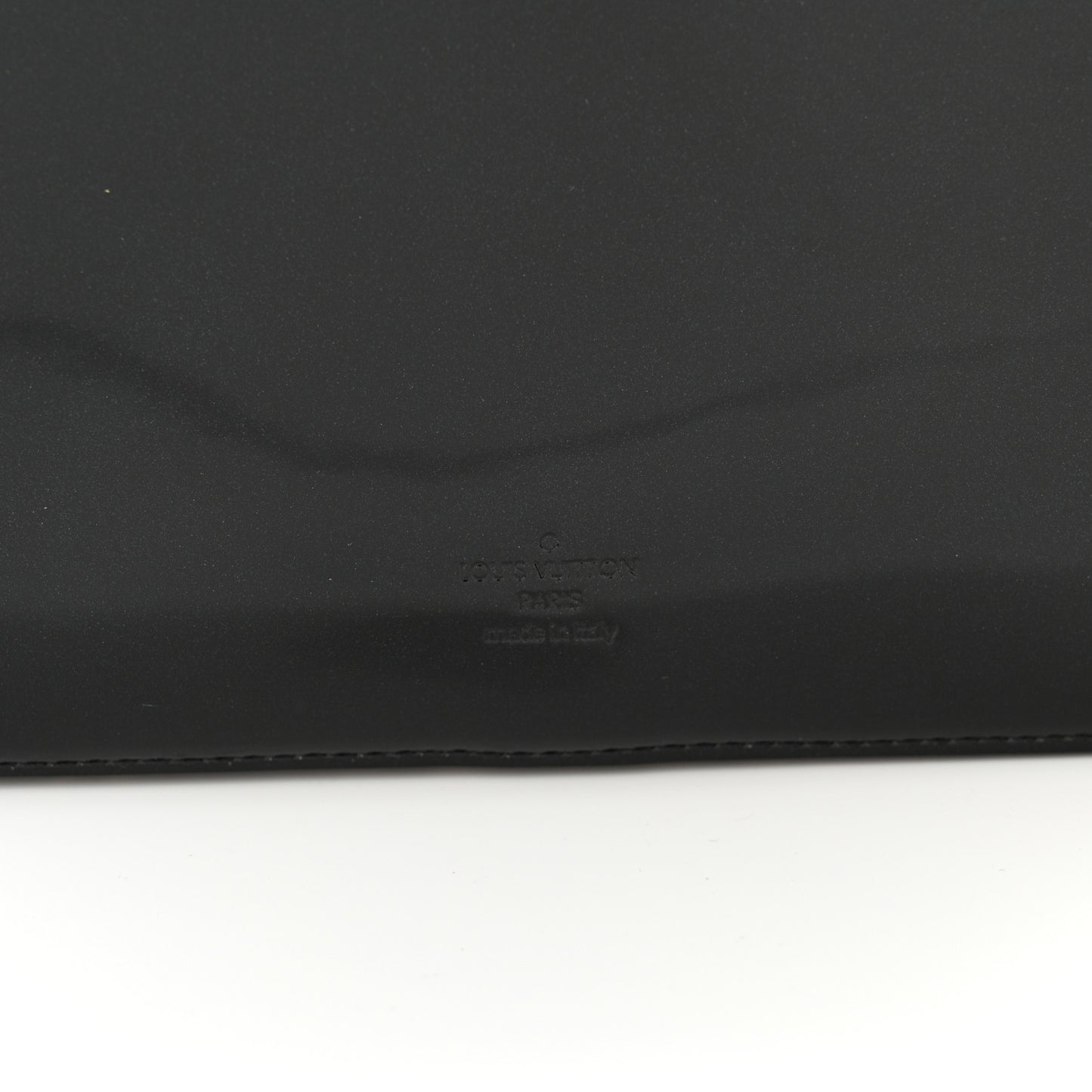 Patent Calfskin Monogram Cherrywood BB Black