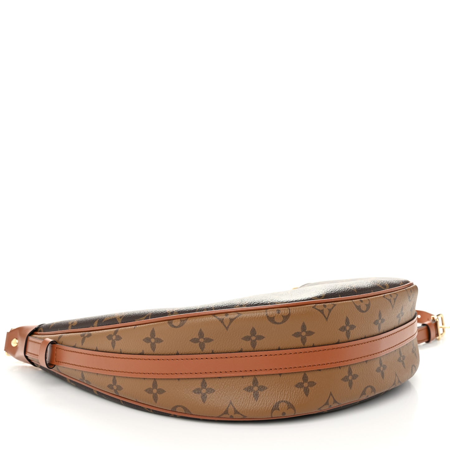 Reverse Monogram Loop Hobo