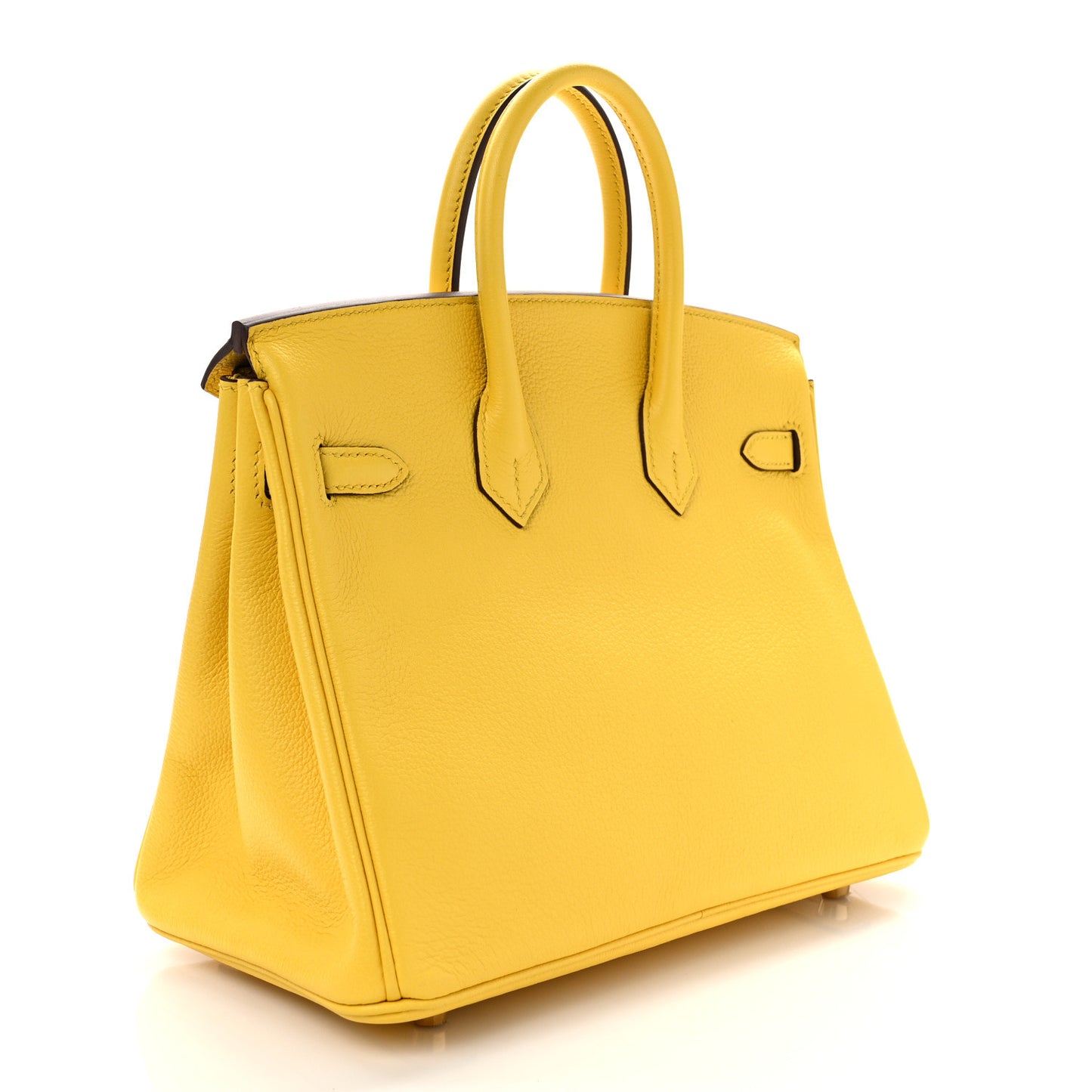 Taurillon Novillo Birkin 25 Jaune De Naples