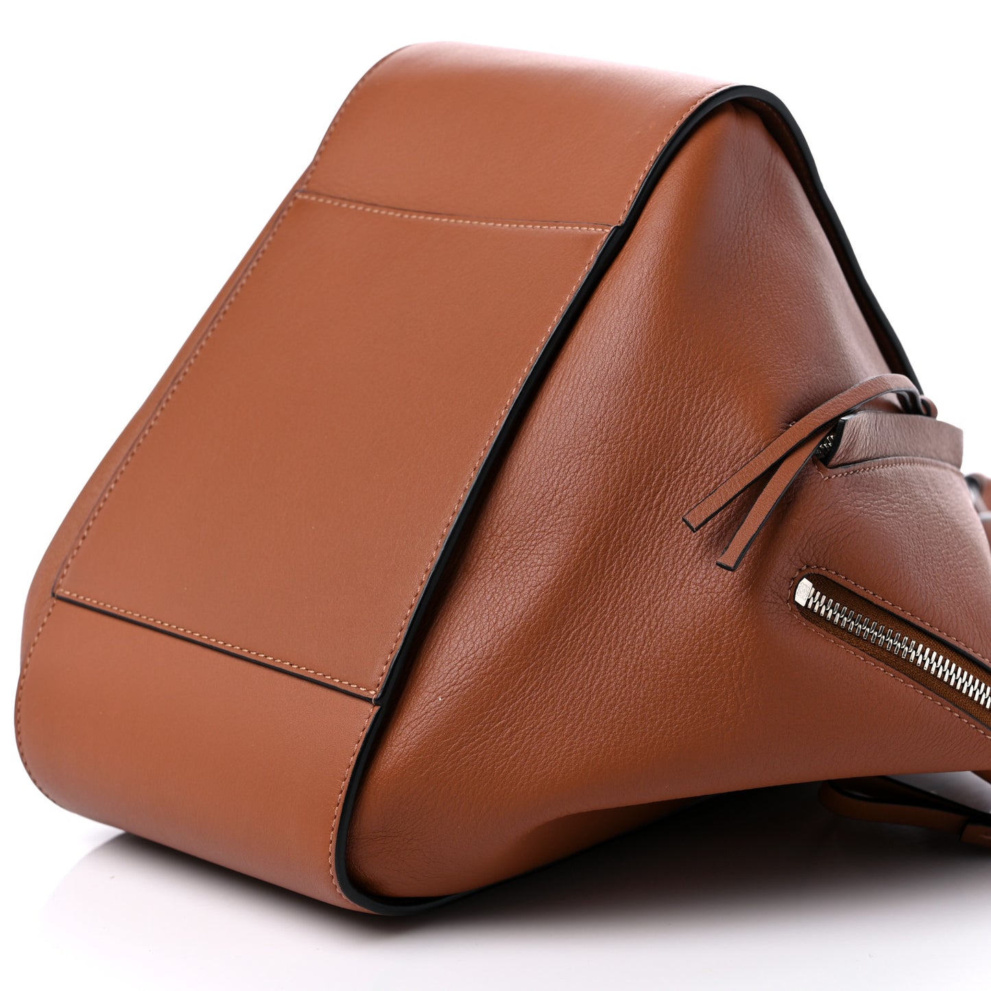 Calfskin Small Hammock Shoulder Bag Tan