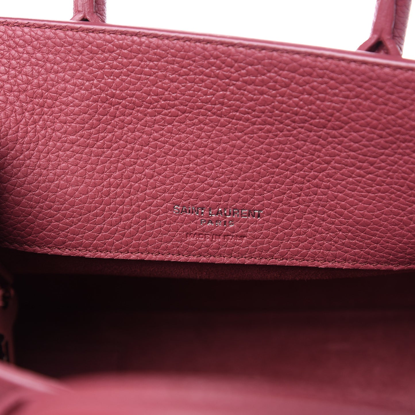 Grained Calfskin Nano Sac De Jour Souple Mystic Rose