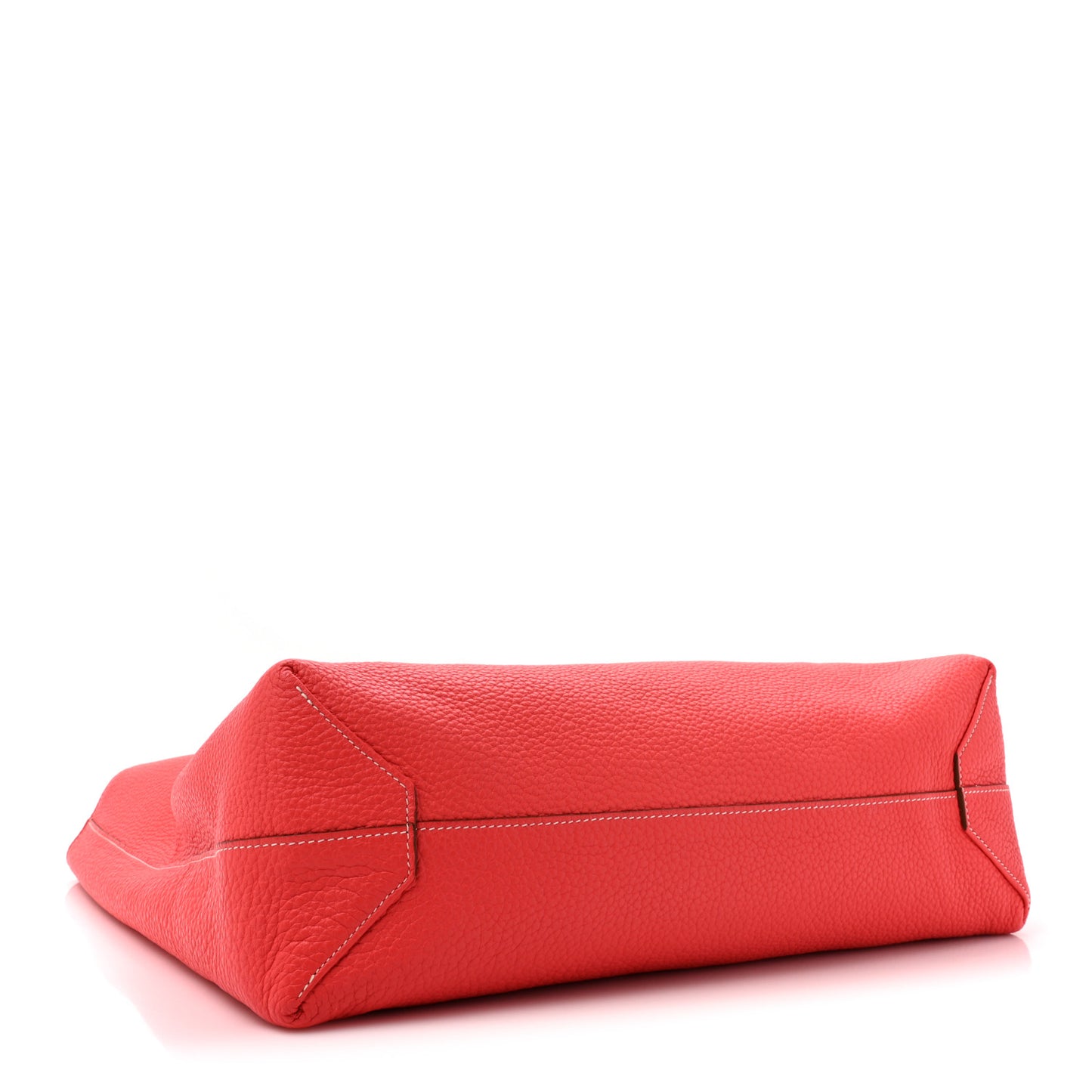 Taurillon Clemence Double Sens Reversible Tote 36 Rose Jaipur Bougainvillea