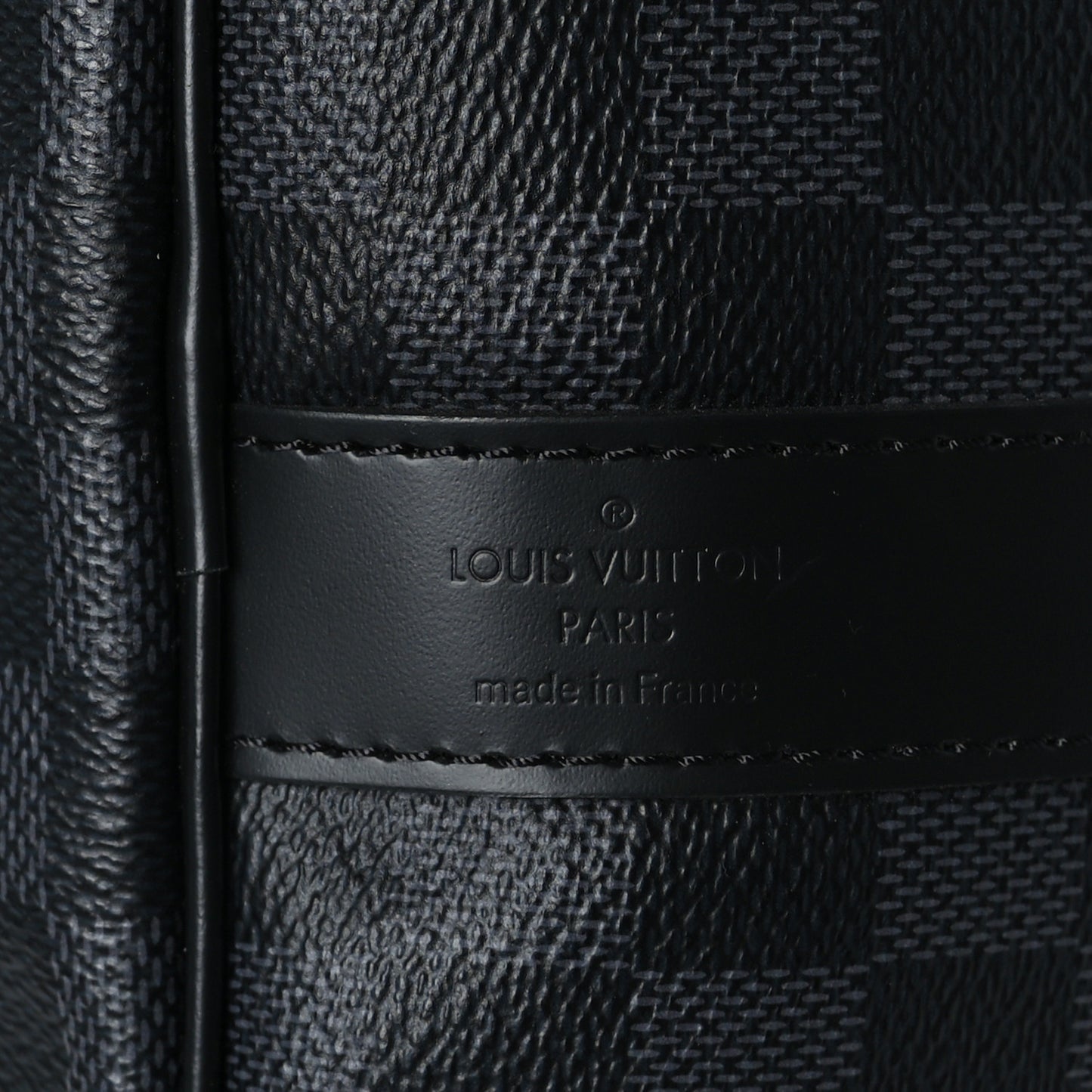 Damier Graphite Keepall Bandouliere 55