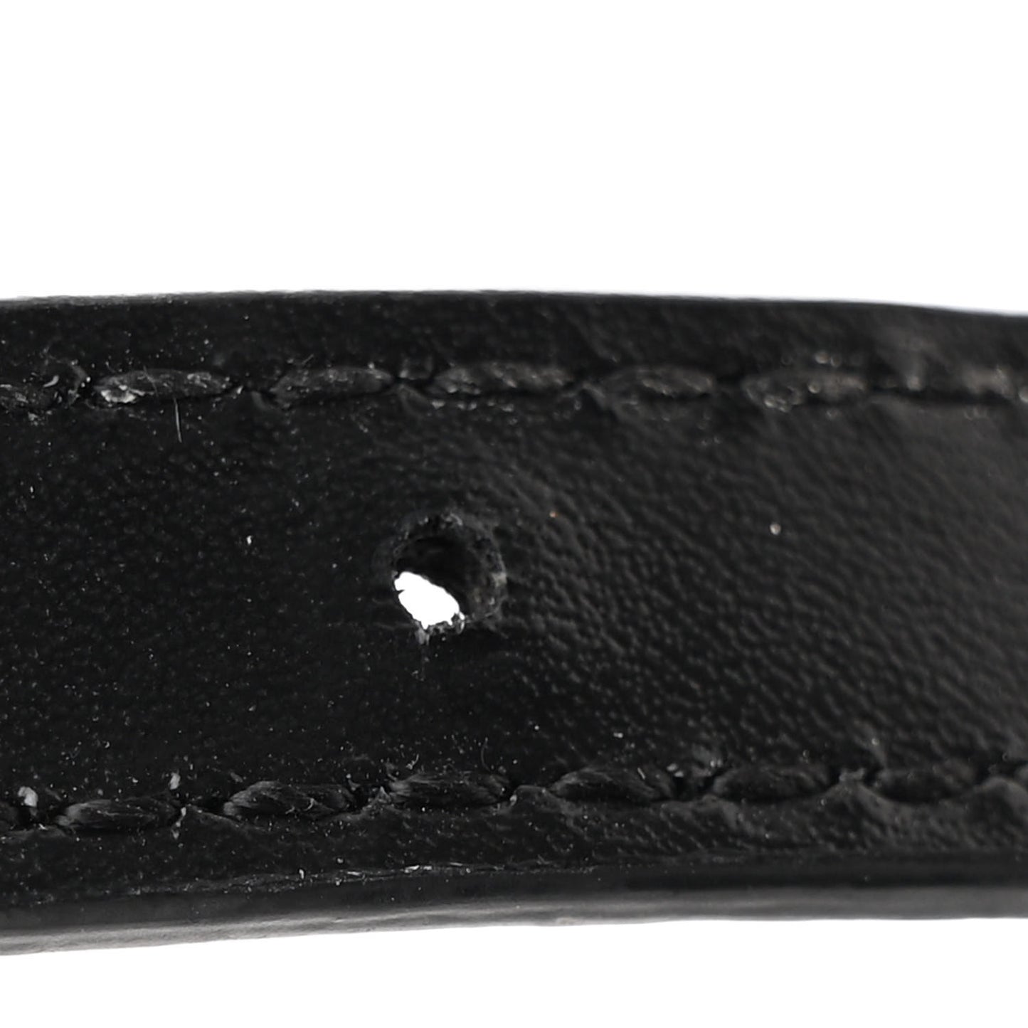 Shiny Box Calfskin Hourglass Top Handle Bag XS Black