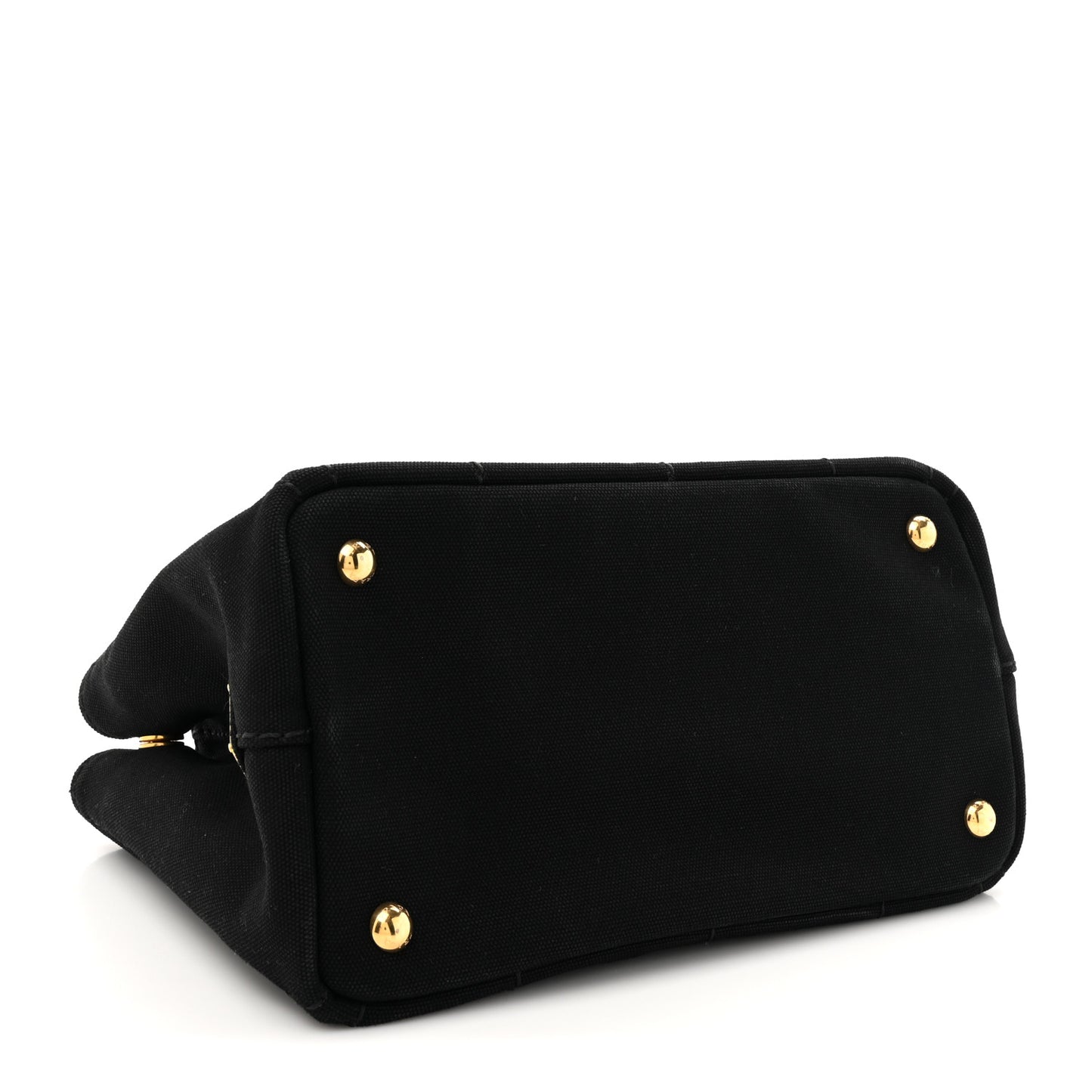 Canapa Small Logo Tote Black Talco
