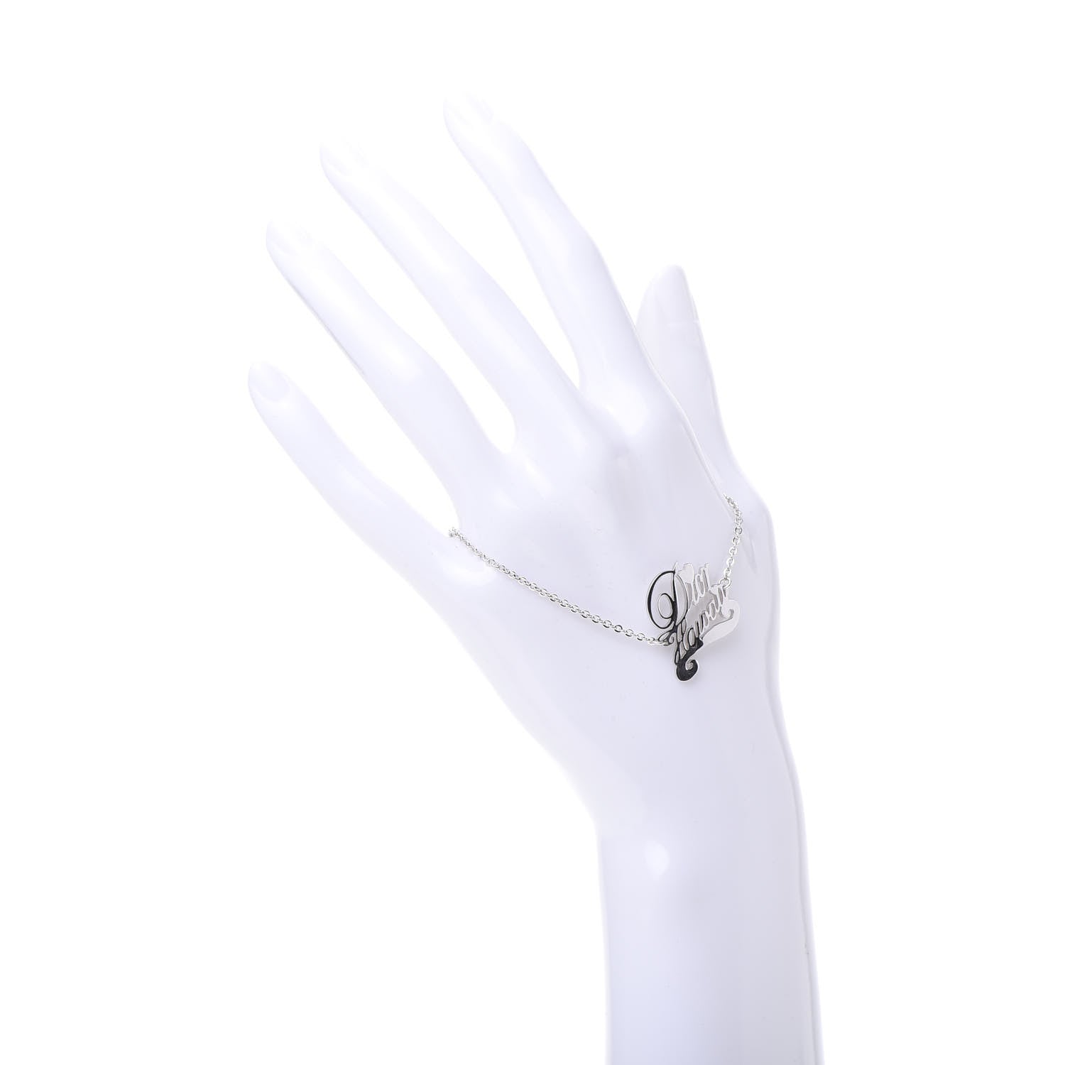 Christian Dior Metal Hawaii Bracelet Silver 2 of 4