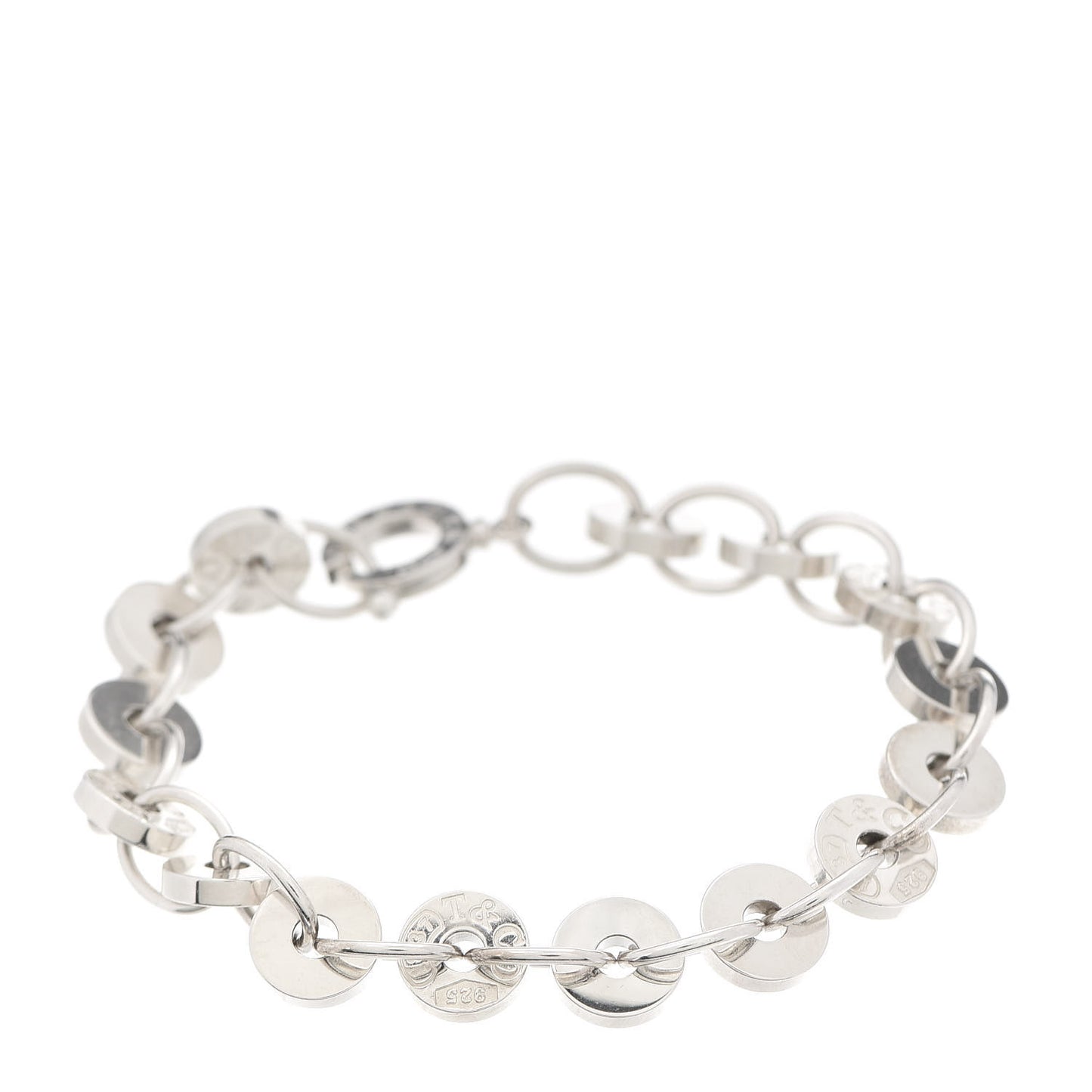 Sterling Silver 1837 Circle Bracelet