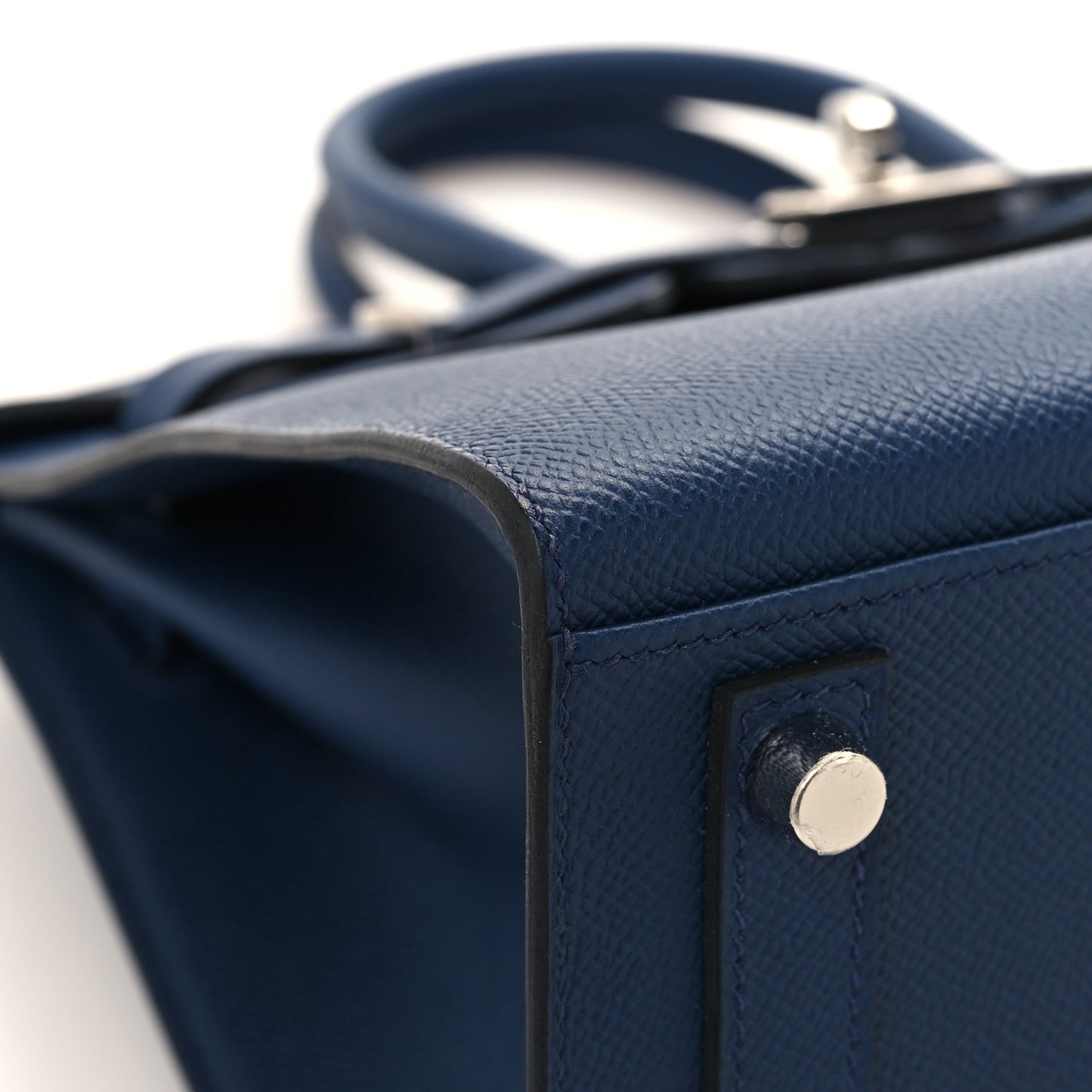 Epsom Birkin Sellier 25 Bleu Navy