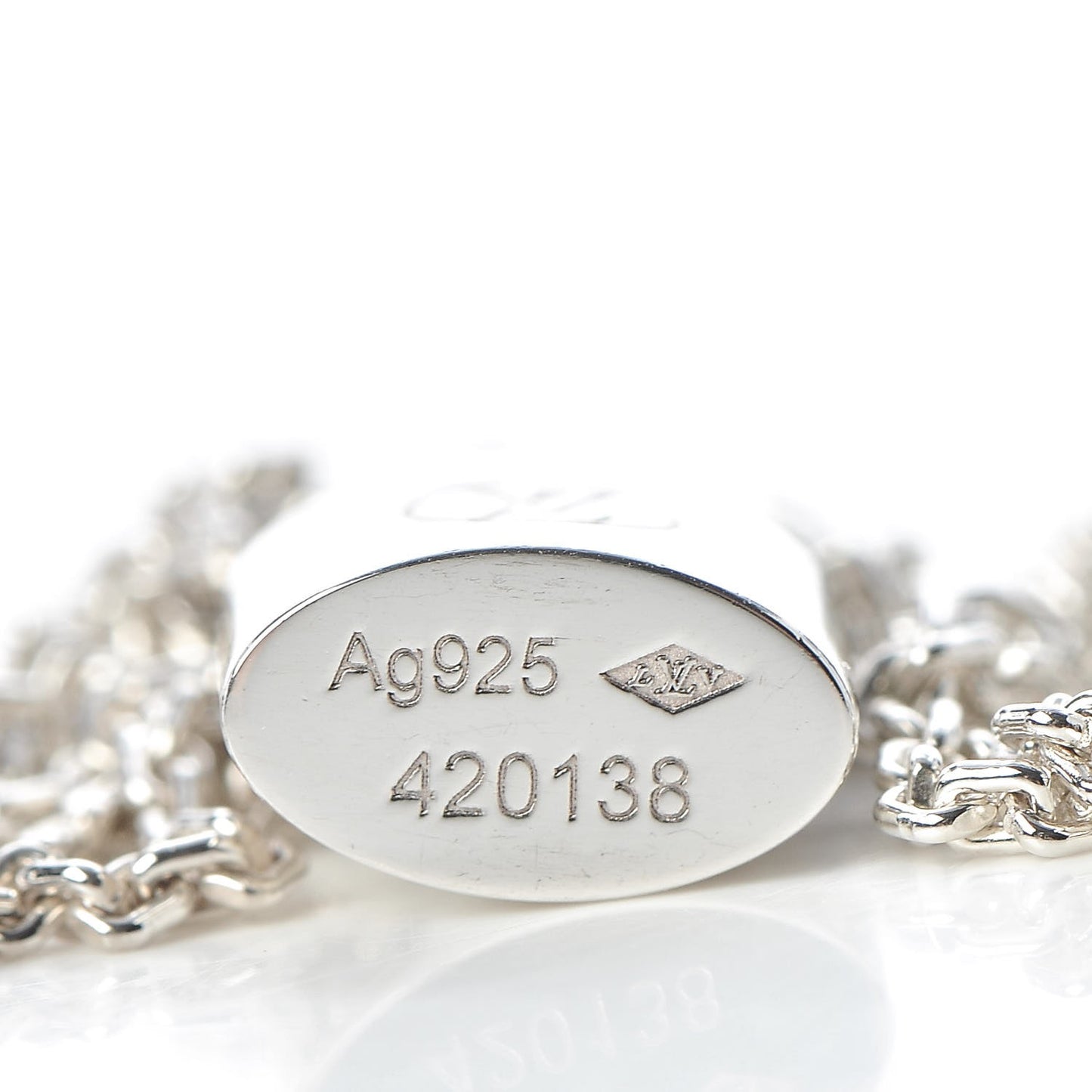 Sterling Silver Lockit Necklace