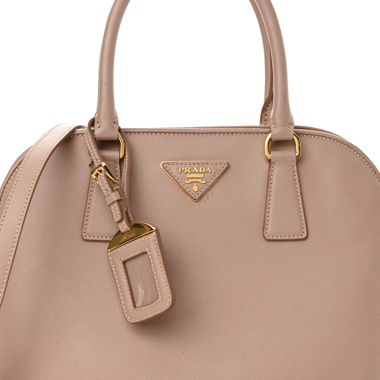 Saffiano Lux Open Promenade Tote Cammeo