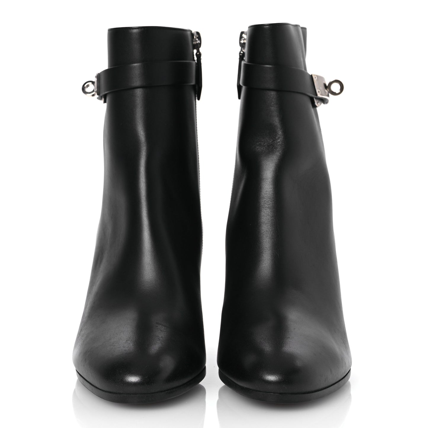 Calfskin Saint Germain Ankle Boots 39 Black
