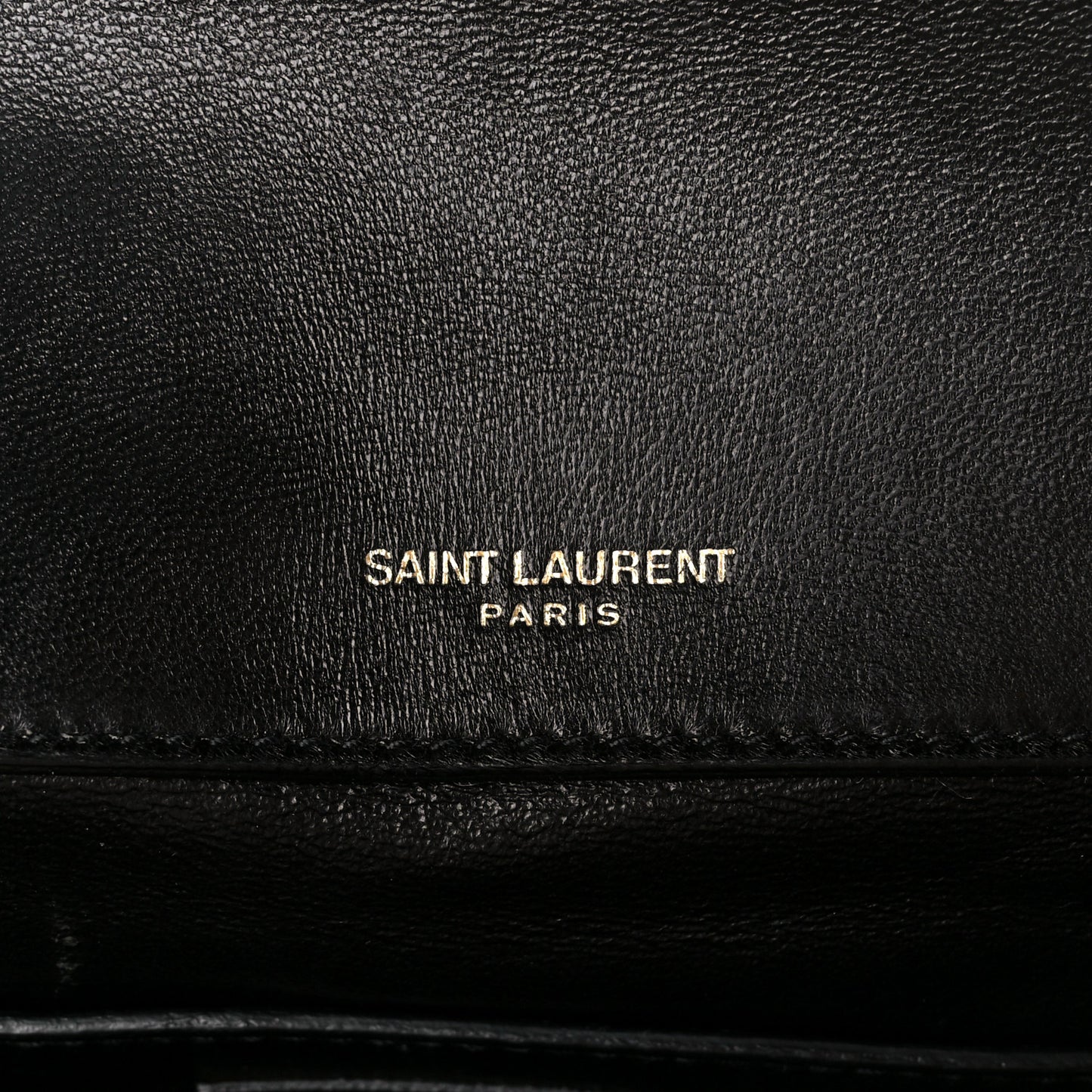 Lambskin Matelasse Chevron Monogram Small Sulpice Bag Black