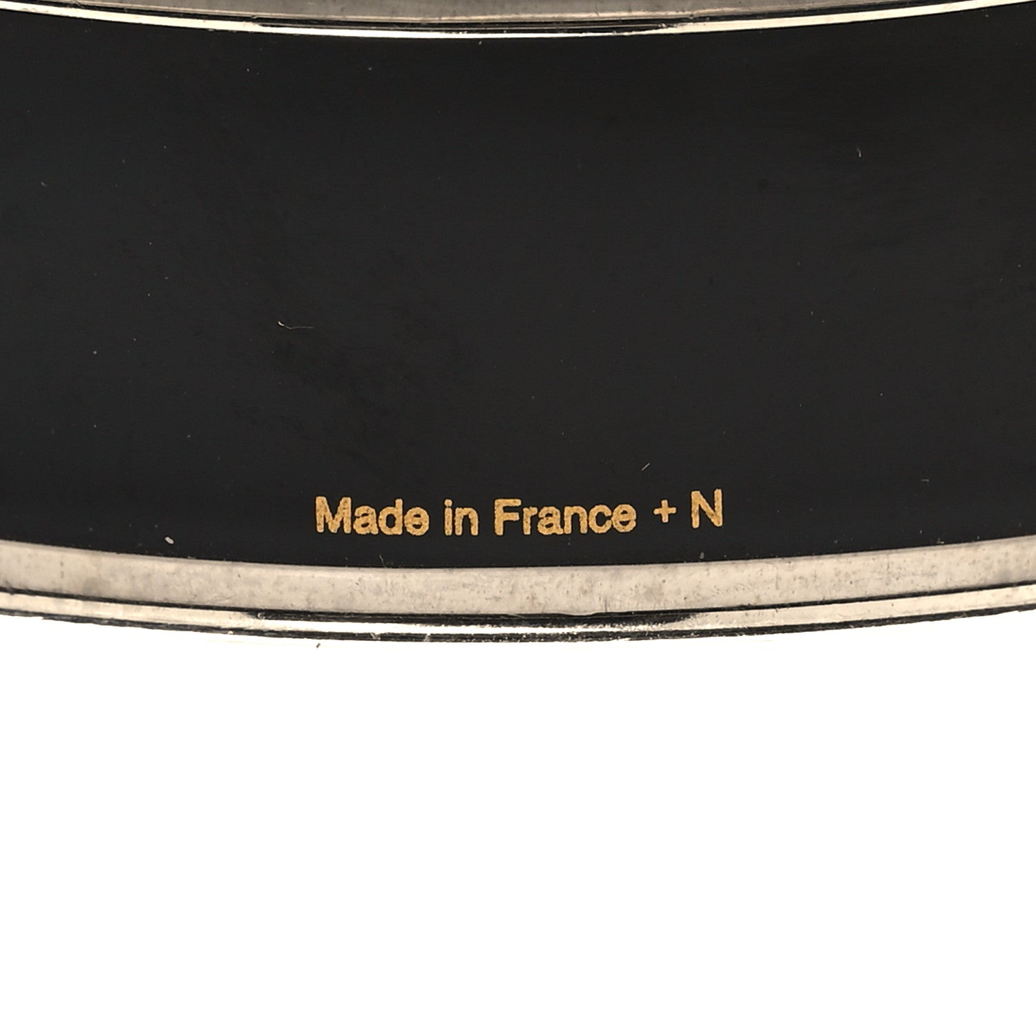 Hermes Enamel Printed Wide Tenues Et Couvertures Bracelet 70 5 of 5
