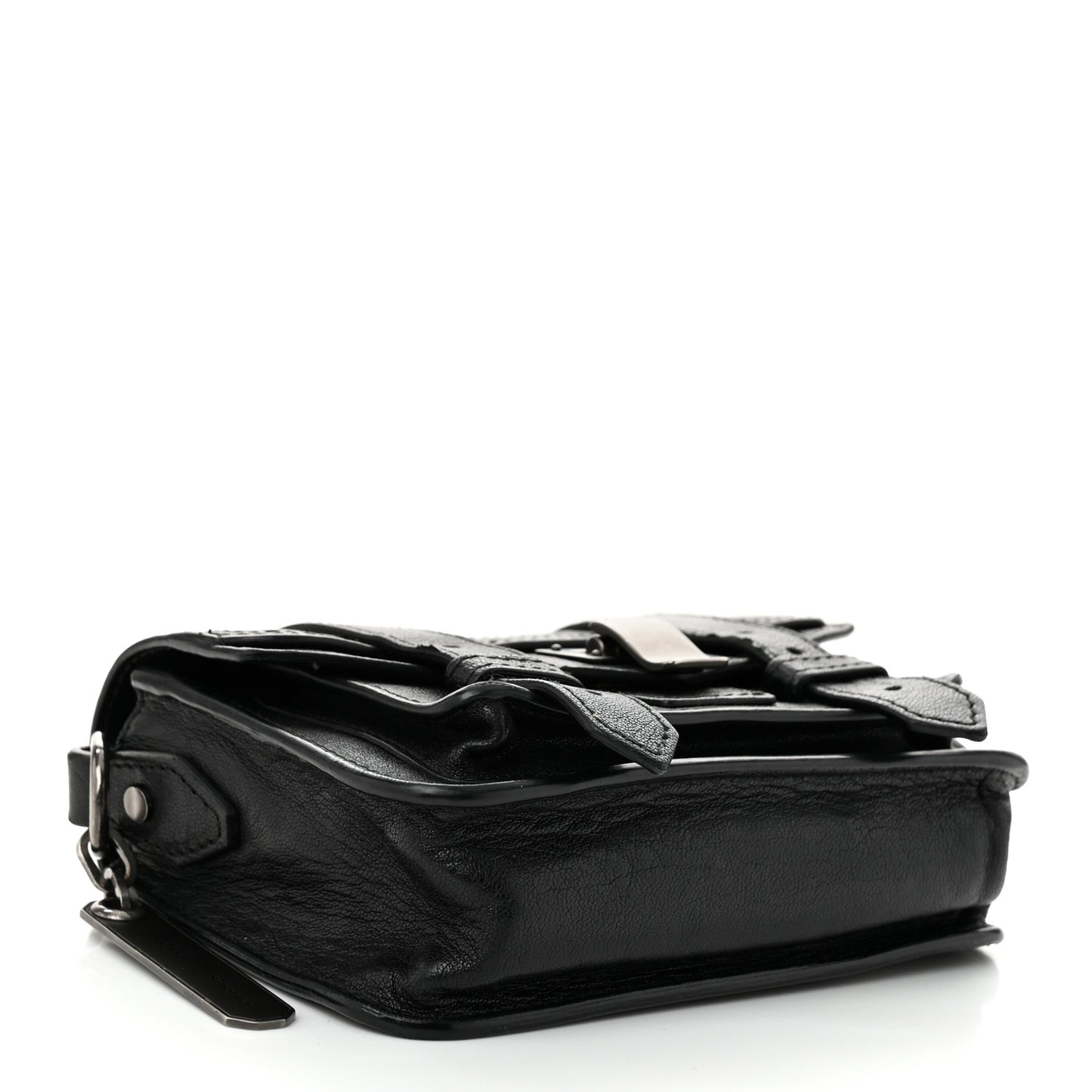 Lambskin Micro PS1 Satchel Black