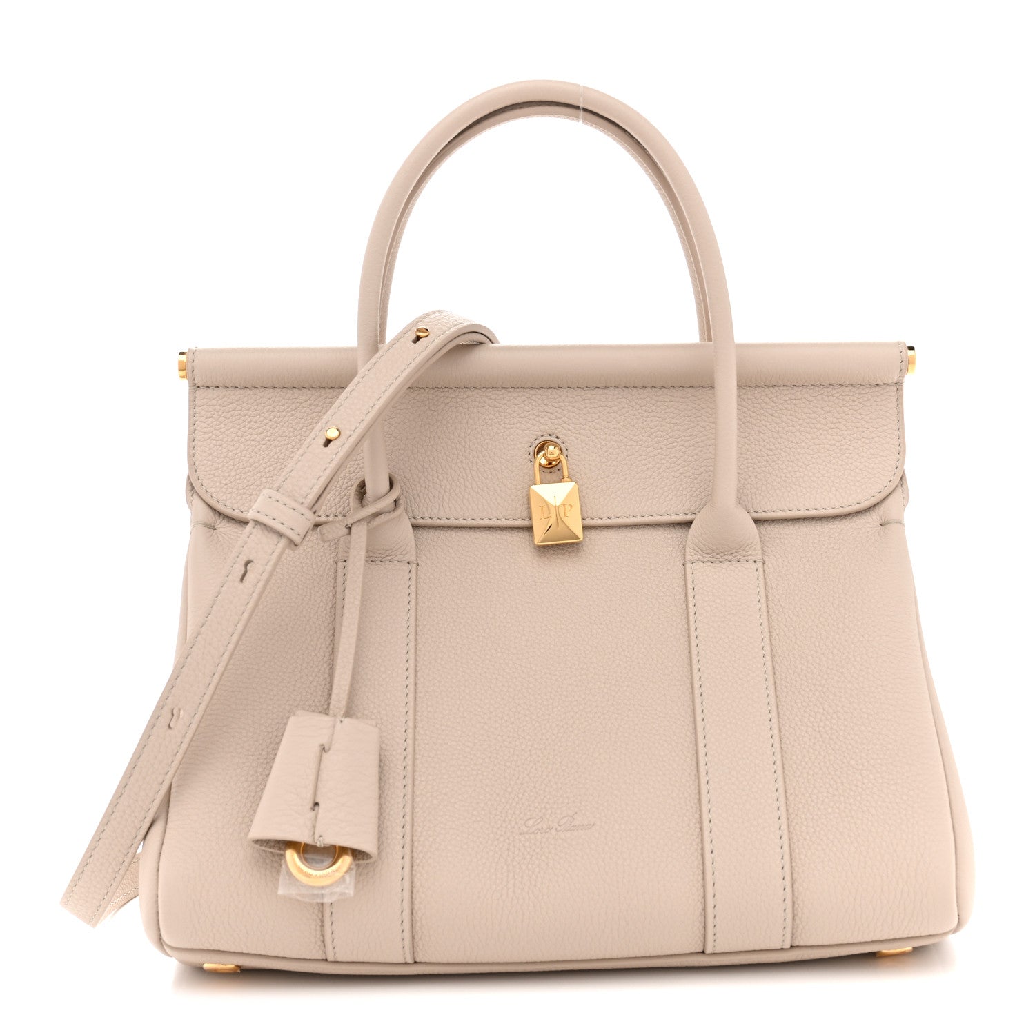 Loro Piana Calfskin L25 Loom Bag Creamed Honey 1839546 – FASHIONPHILE