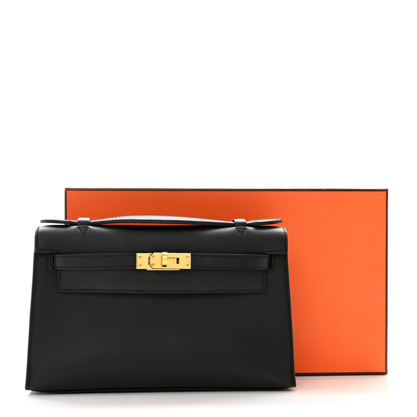 Swift Kelly Pochette Clutch Black