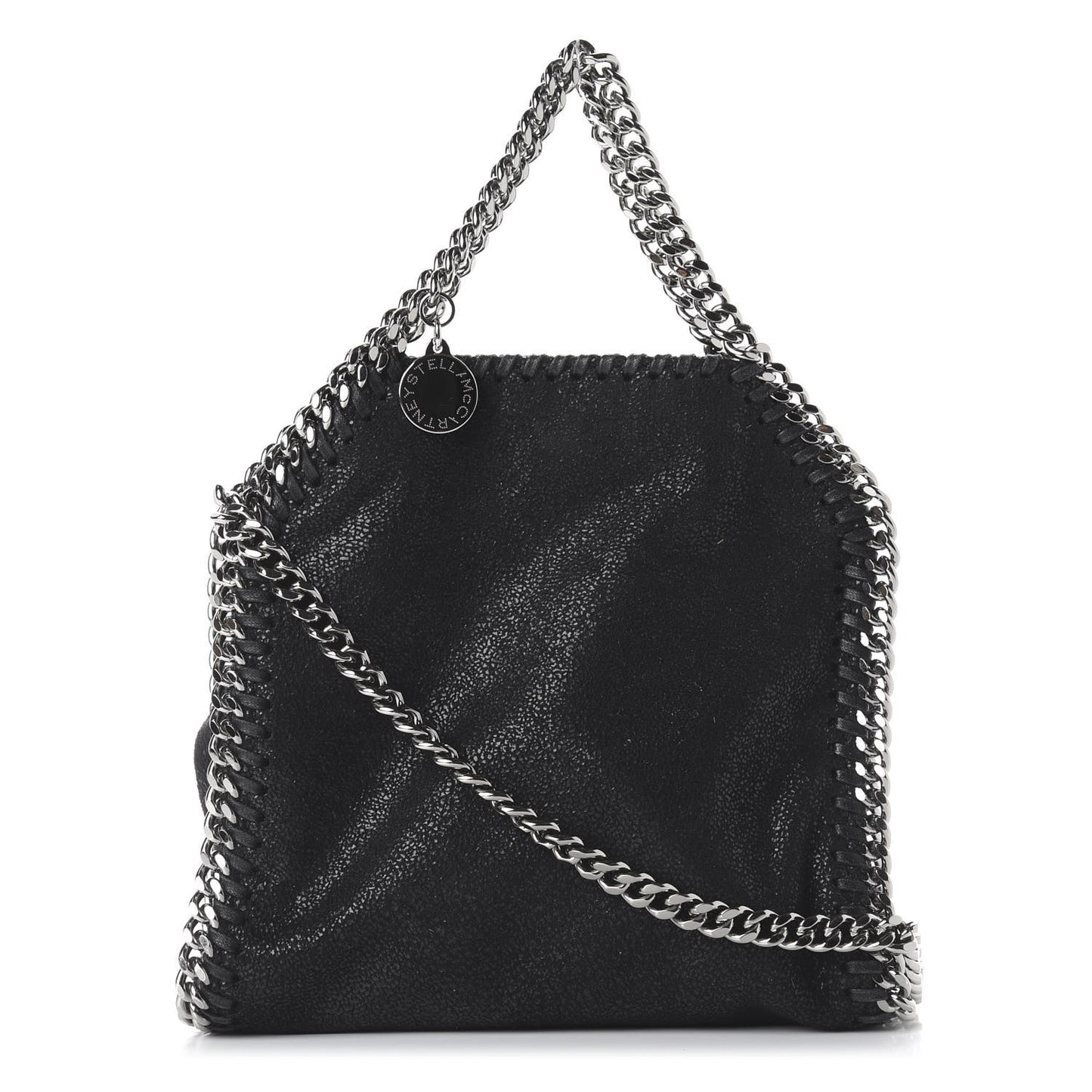 Shaggy Deer Tiny Falabella Tote Black
