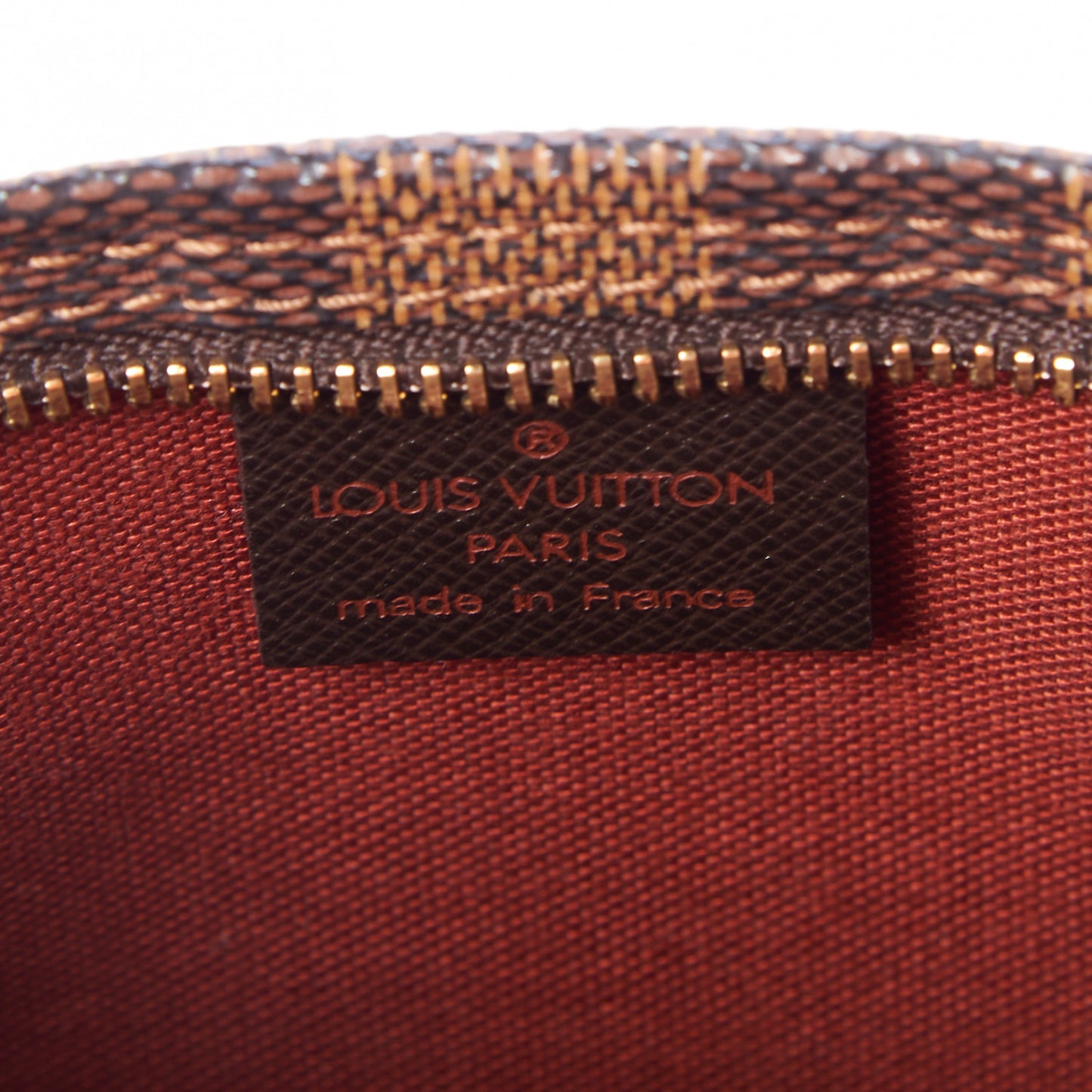 Damier Ebene Trousse Make Up Bag Pochette
