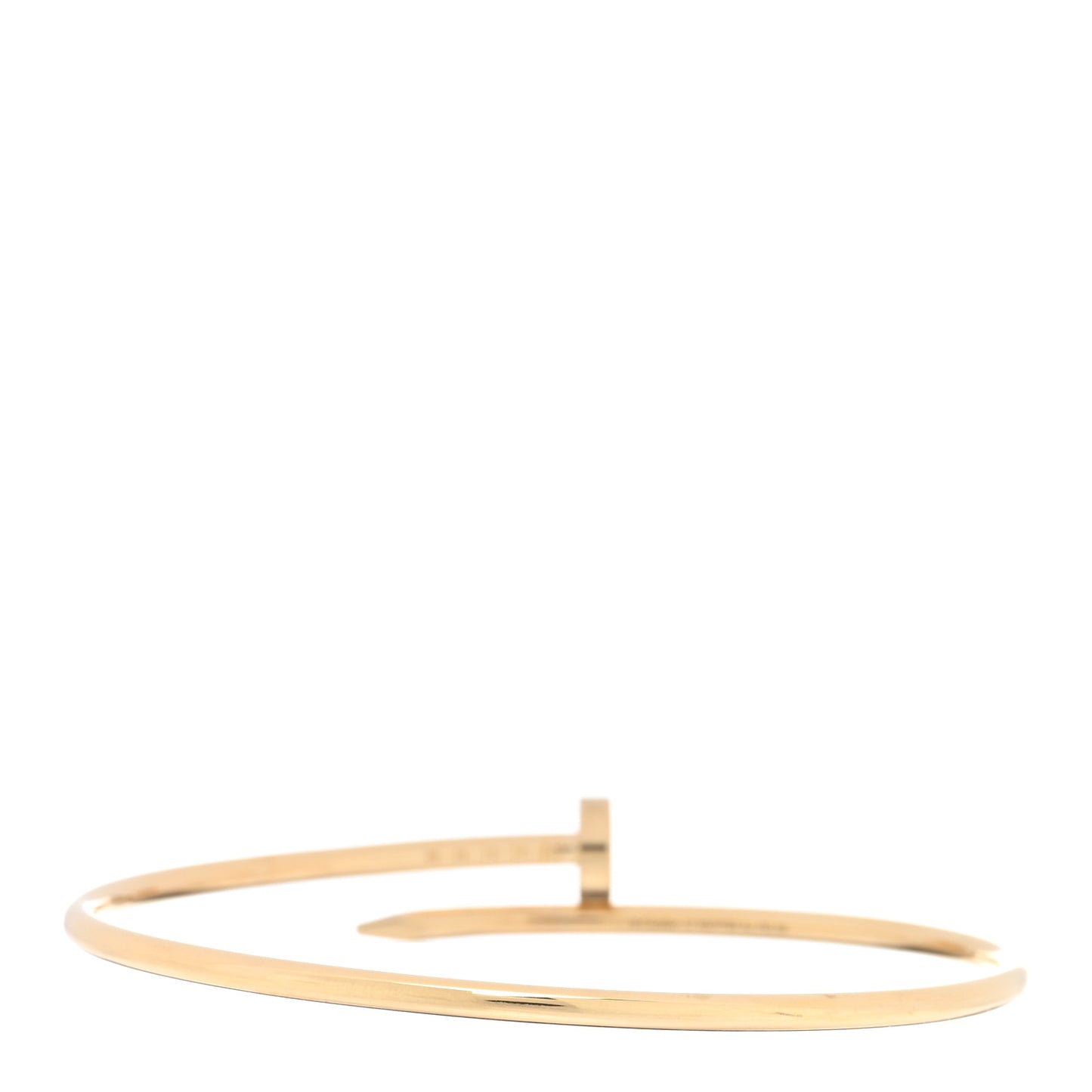 18K Yellow Gold Small Juste Un Clou Bracelet 17