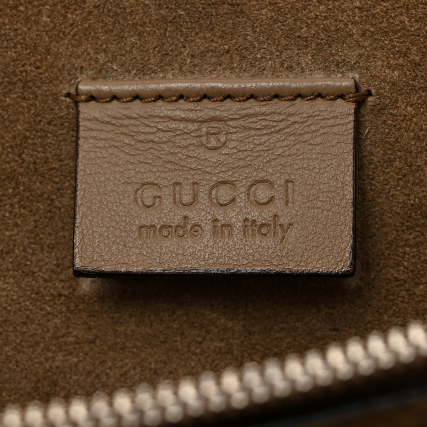 GG Supreme Monogram Medium Dionysus Shoulder Bag Taupe