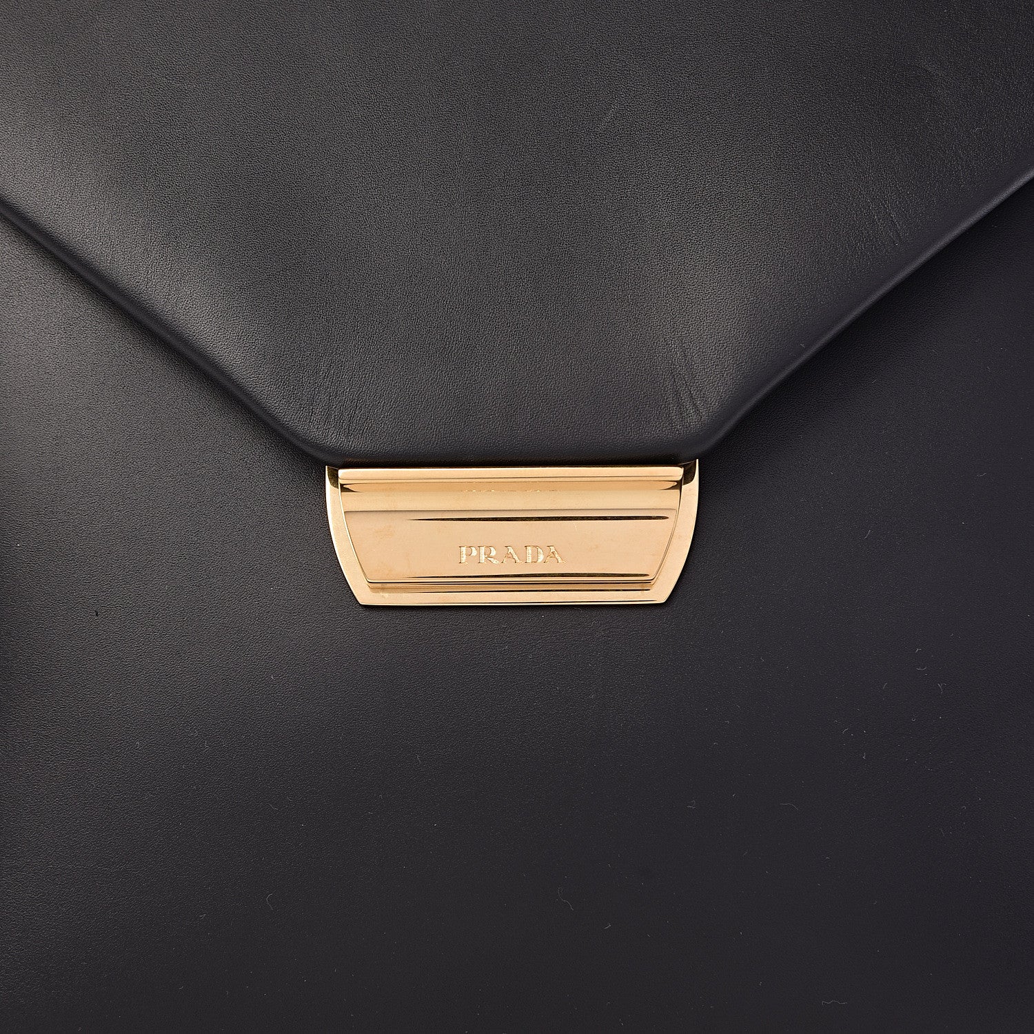 Prada New Calfskin Medium Ingrid Top Handle Bag Black 9 of 9