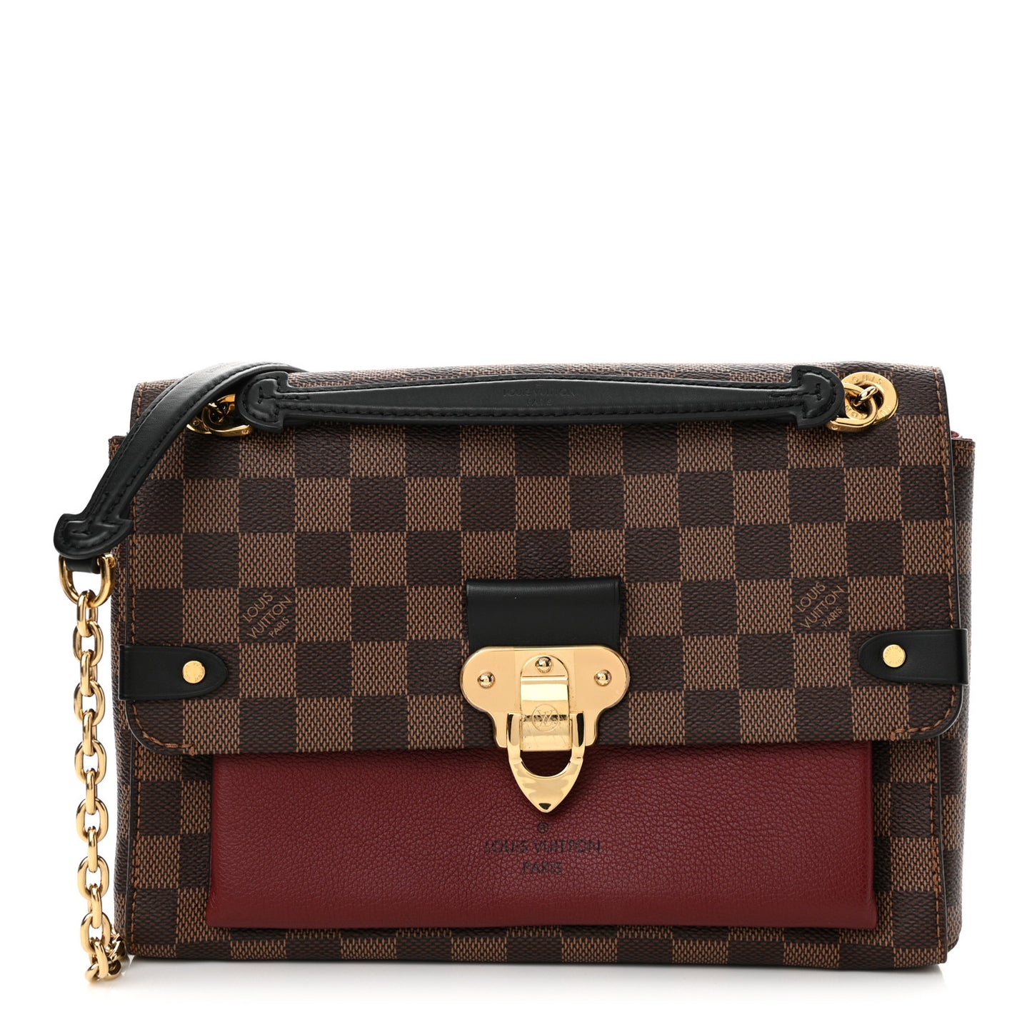 Damier Ebene Vavin PM Bordeaux