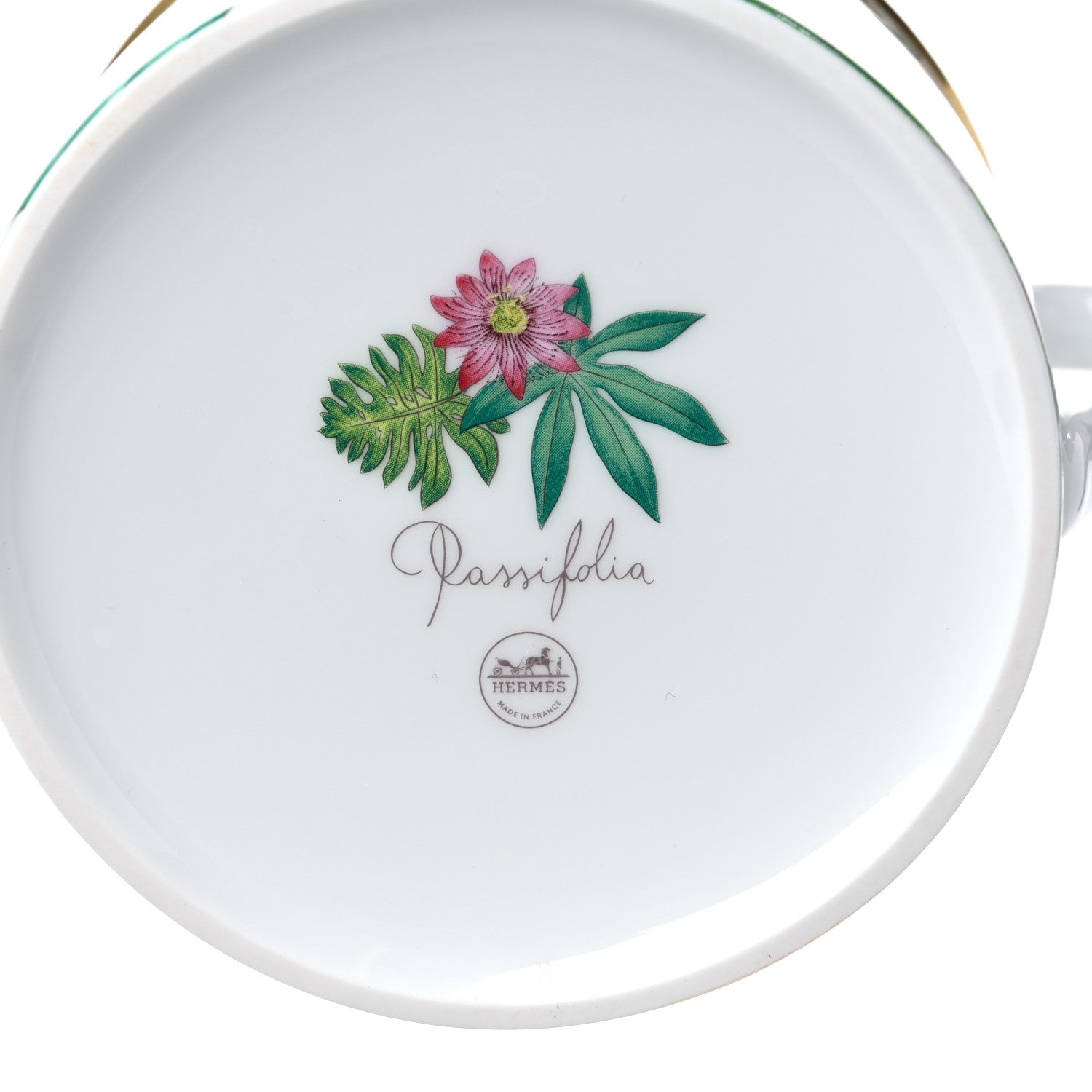 Hermes Porcelain Passiflora Teapot 5 of 7