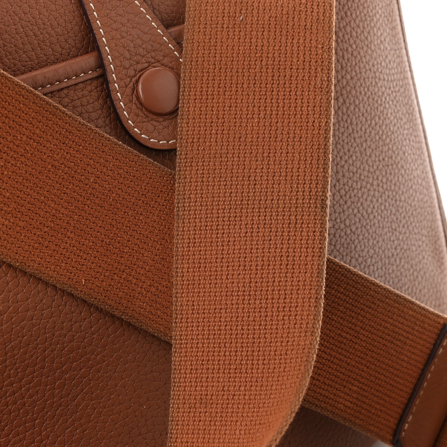 Hermes Taurillon Clemence Evelyne III PM Gold 14 of 15