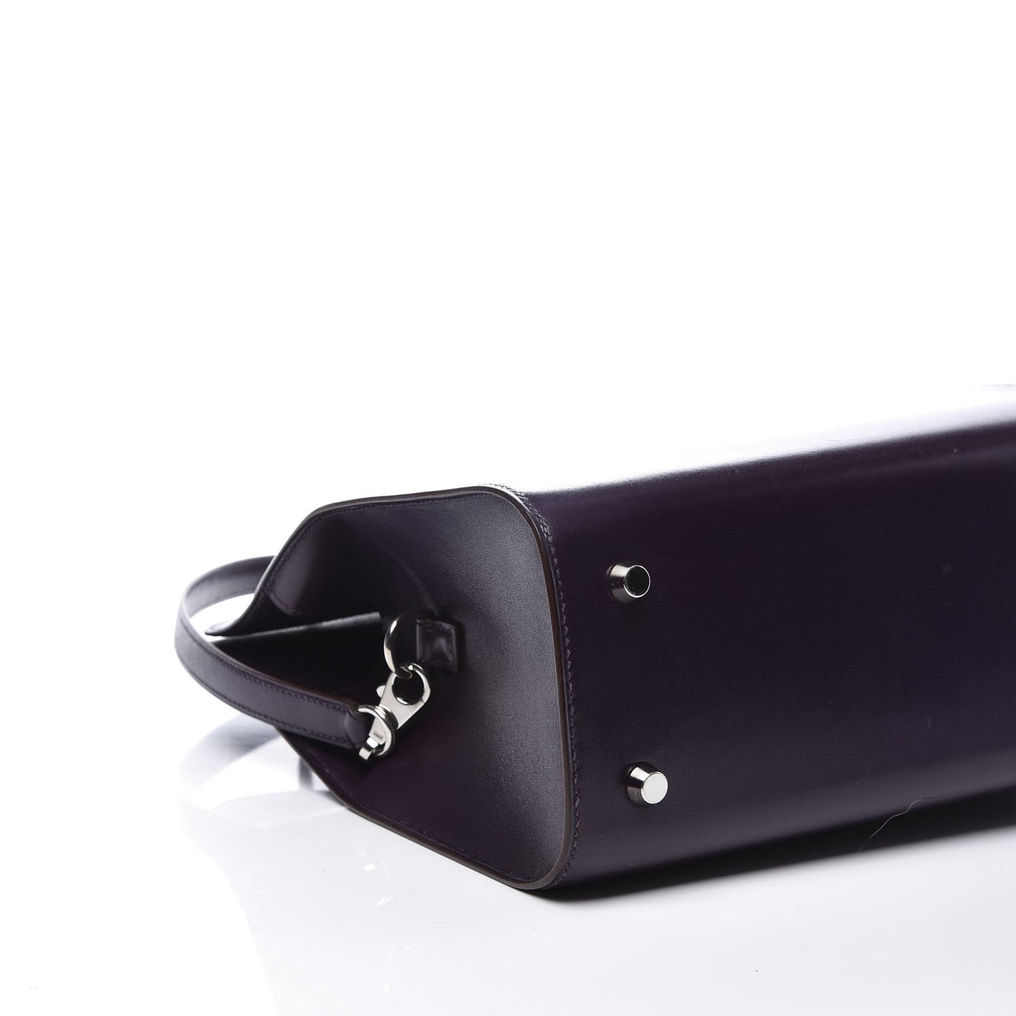 Box Handle Bag Raisin
