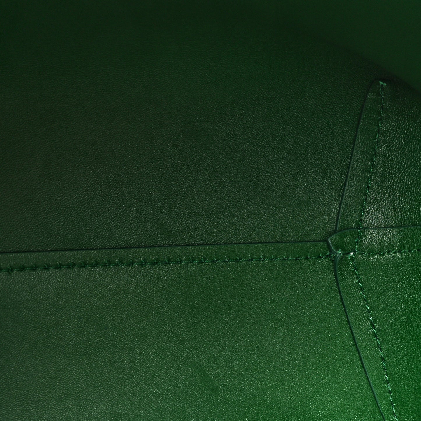 Calfskin Twist Drawstring Bucket Bag Grass