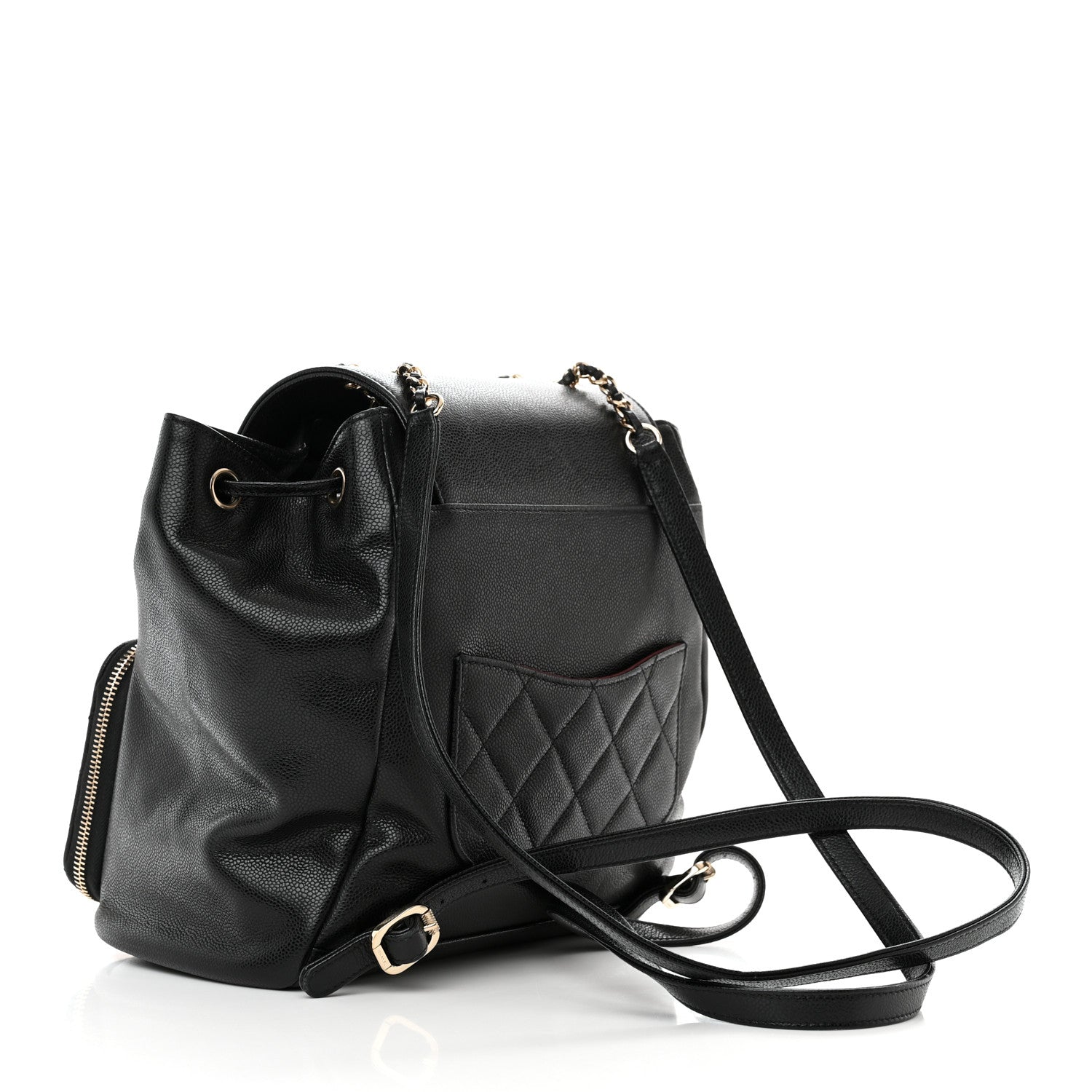 Chanel Caviar Quilted Business Affinity Backpack Black 3 of 11