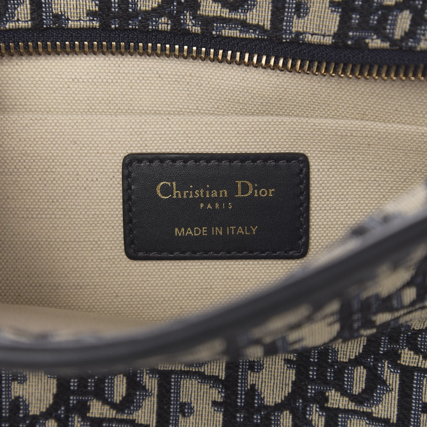 Oblique Diorquake Clutch Blue