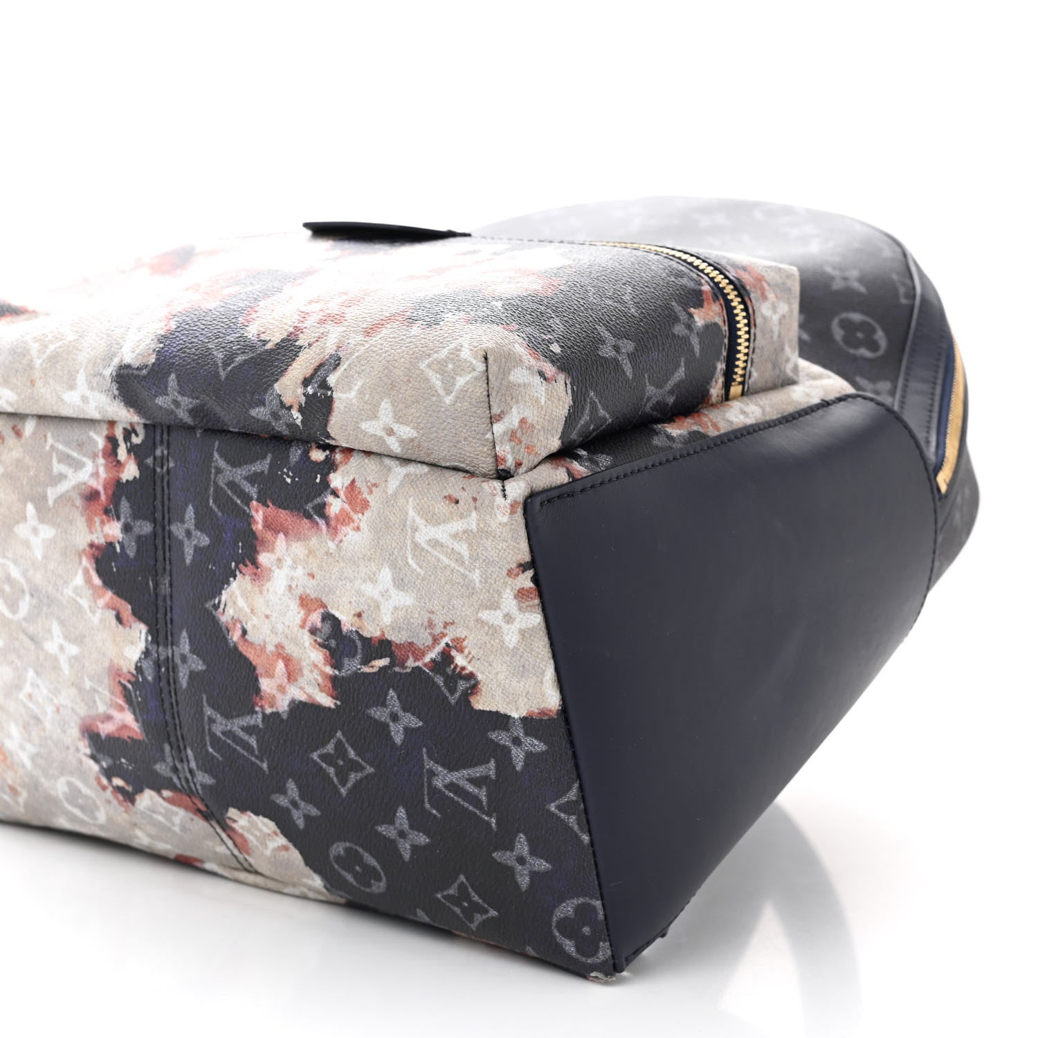 Louis Vuitton Monogram Bleach Discovery Backpack PM Ink Blue 9 of 10