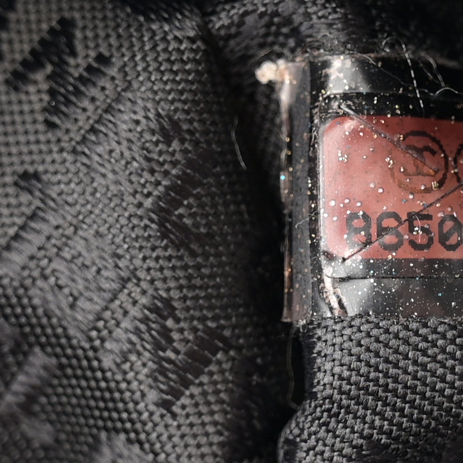 Chanel Lambskin Camellia Handbag Black 7 of 13