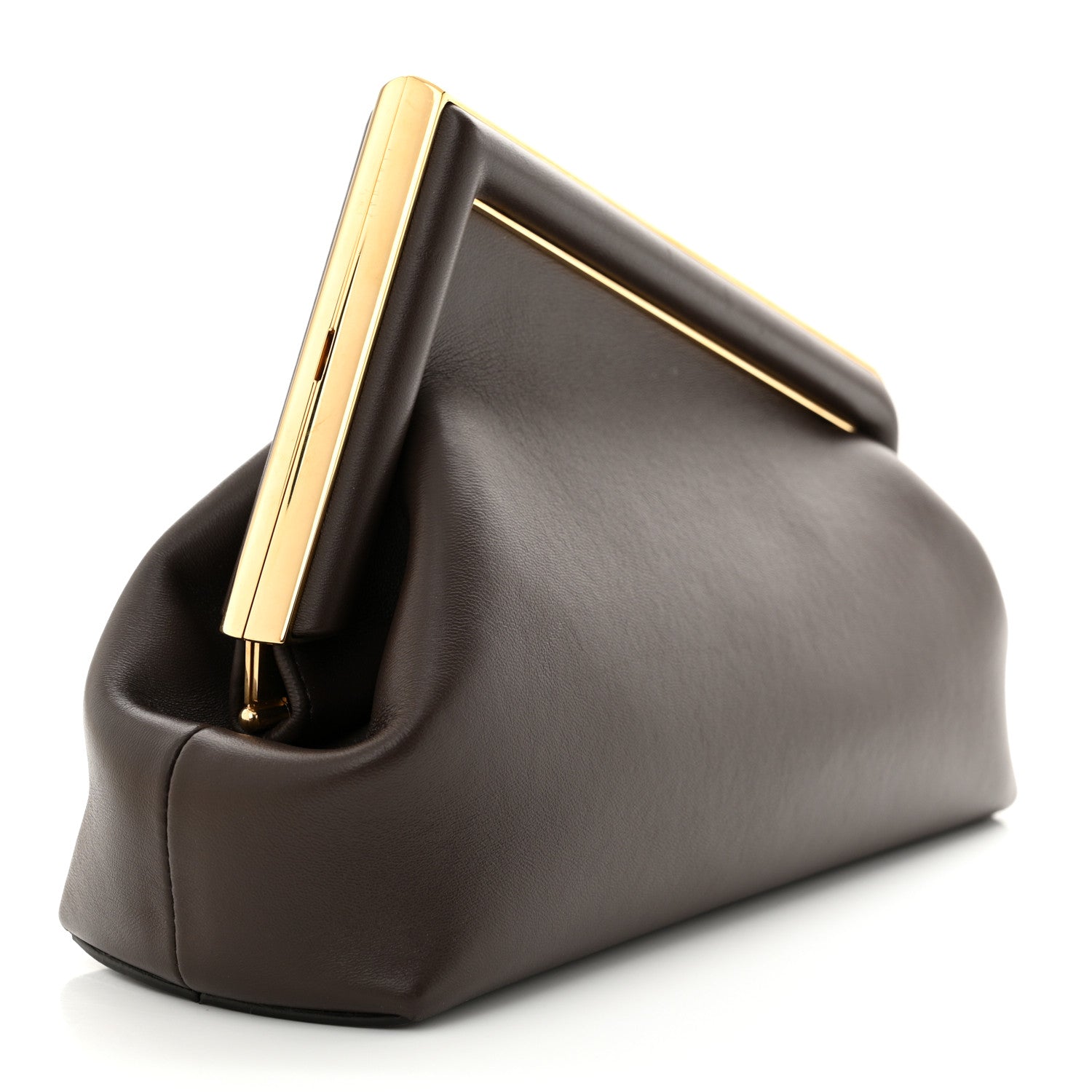 Fendi Shiny Nappa Small Fendi First Chocolate 3 of 11